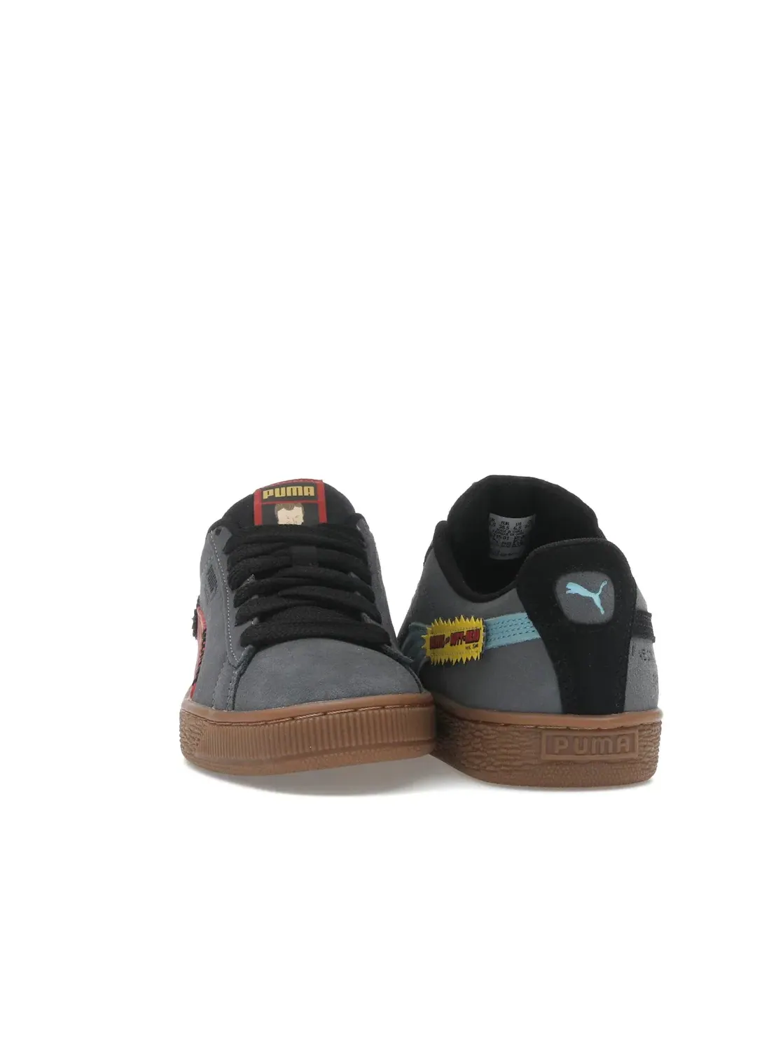 Мужские кроссовки с принтом Puma Suede Beavis and Butt-Head Cornholio Puma — изображение 2 из 4, темный серый