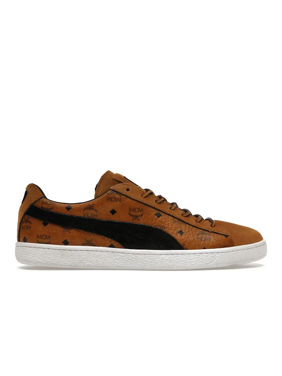 Мужские кроссовки lifestyle Puma Suede Classic Puma — изображение 1 из 4, коричневый/черный-белый
