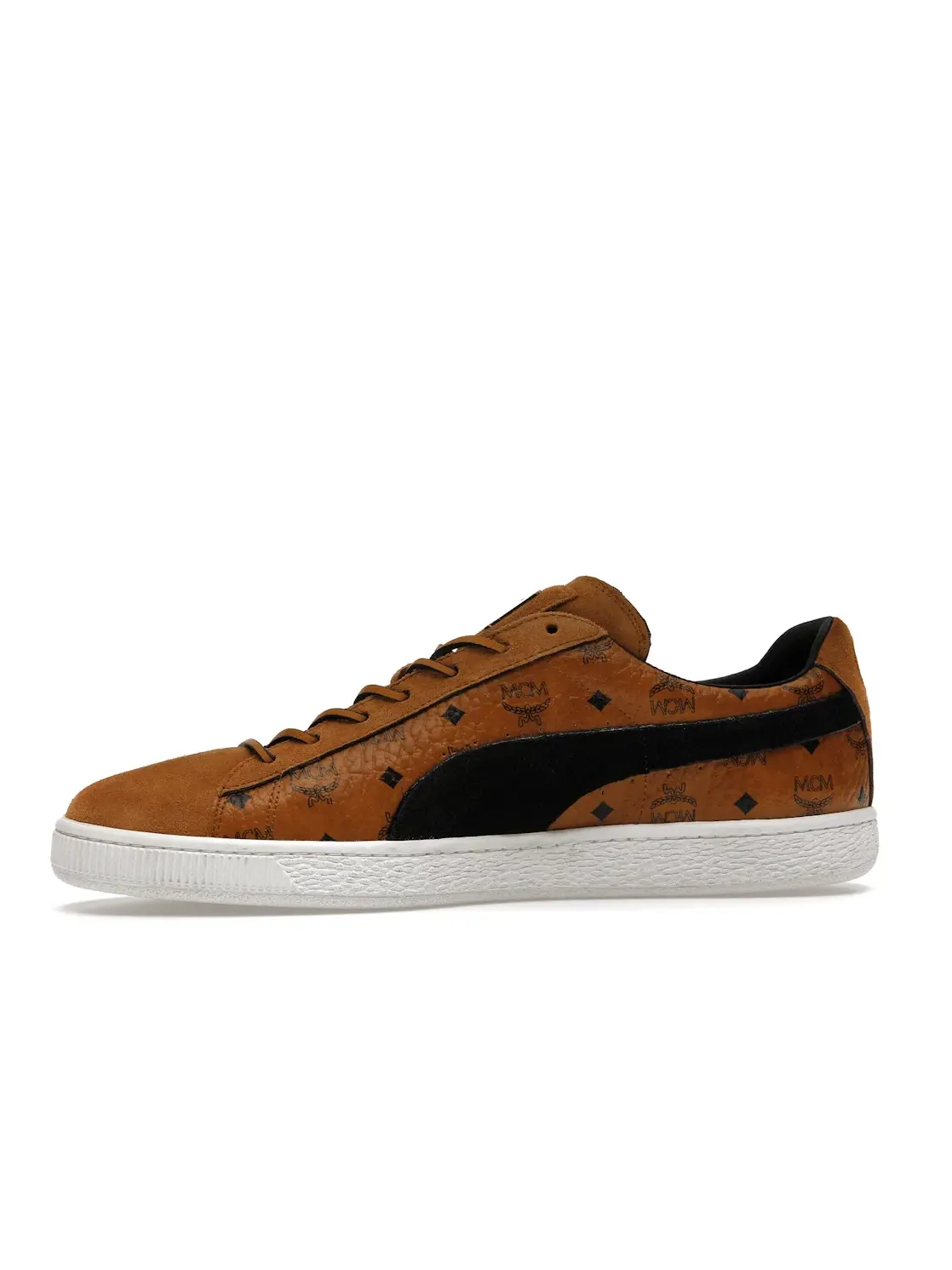 Мужские кроссовки lifestyle Puma Suede Classic Puma — изображение 3 из 4, коричневый/черный-белый