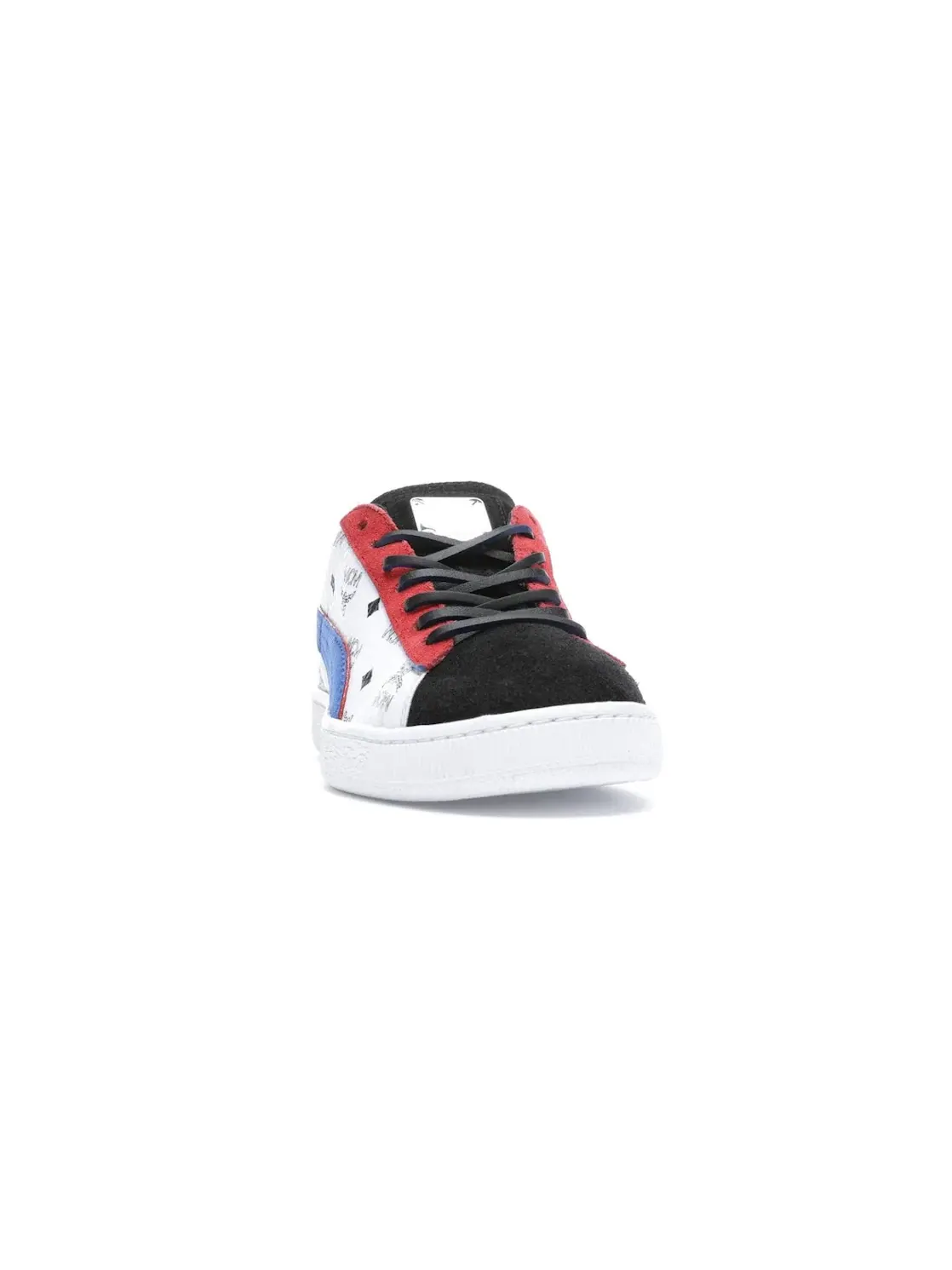 Мужские кроссовки с замшевым верхом Puma Suede Classic Puma — изображение 2 из 4, белый/синий-черный