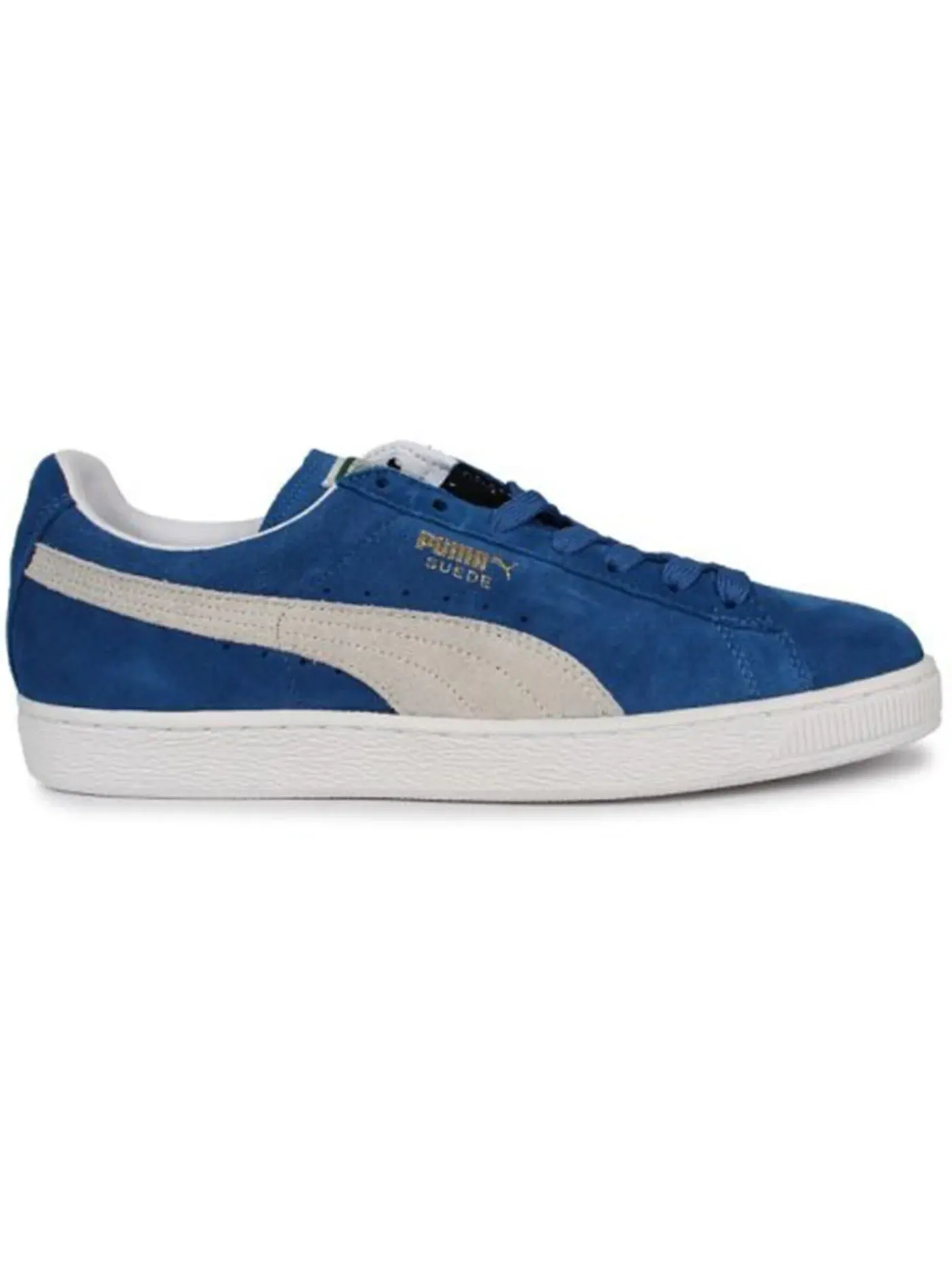 Мужские кроссовки с замшевым верхом Puma Suede Classic — изображение 1 из 1, синий/белый