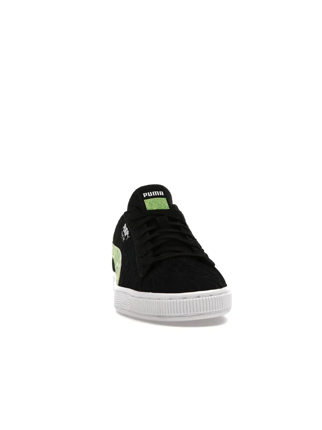 Мужские кроссовки с принтом Puma Suede Classic Puma Puma Black/Jasmine Green — изображение 2 из 4