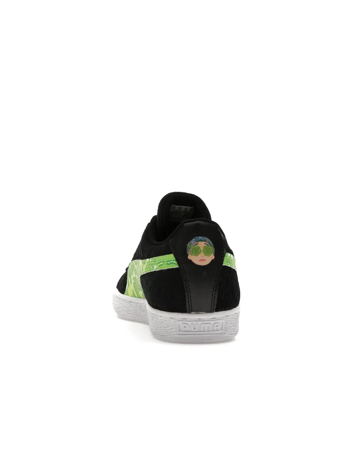 Мужские кроссовки с принтом Puma Suede Classic Puma Puma Black/Jasmine Green — изображение 4 из 4