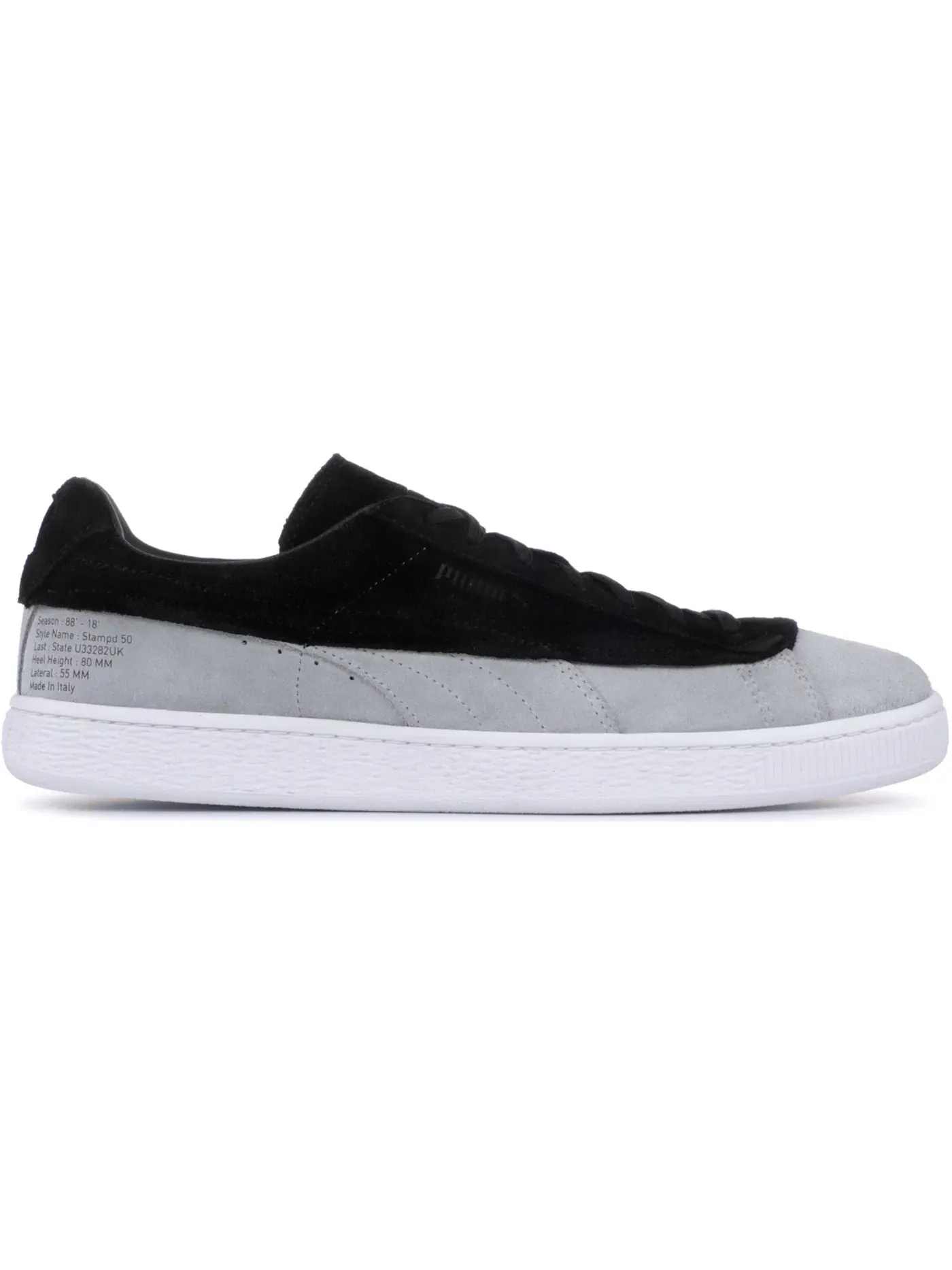 Мужские кроссовки замшевые Puma Suede Classic Puma White/Puma Black — изображение 1 из 1