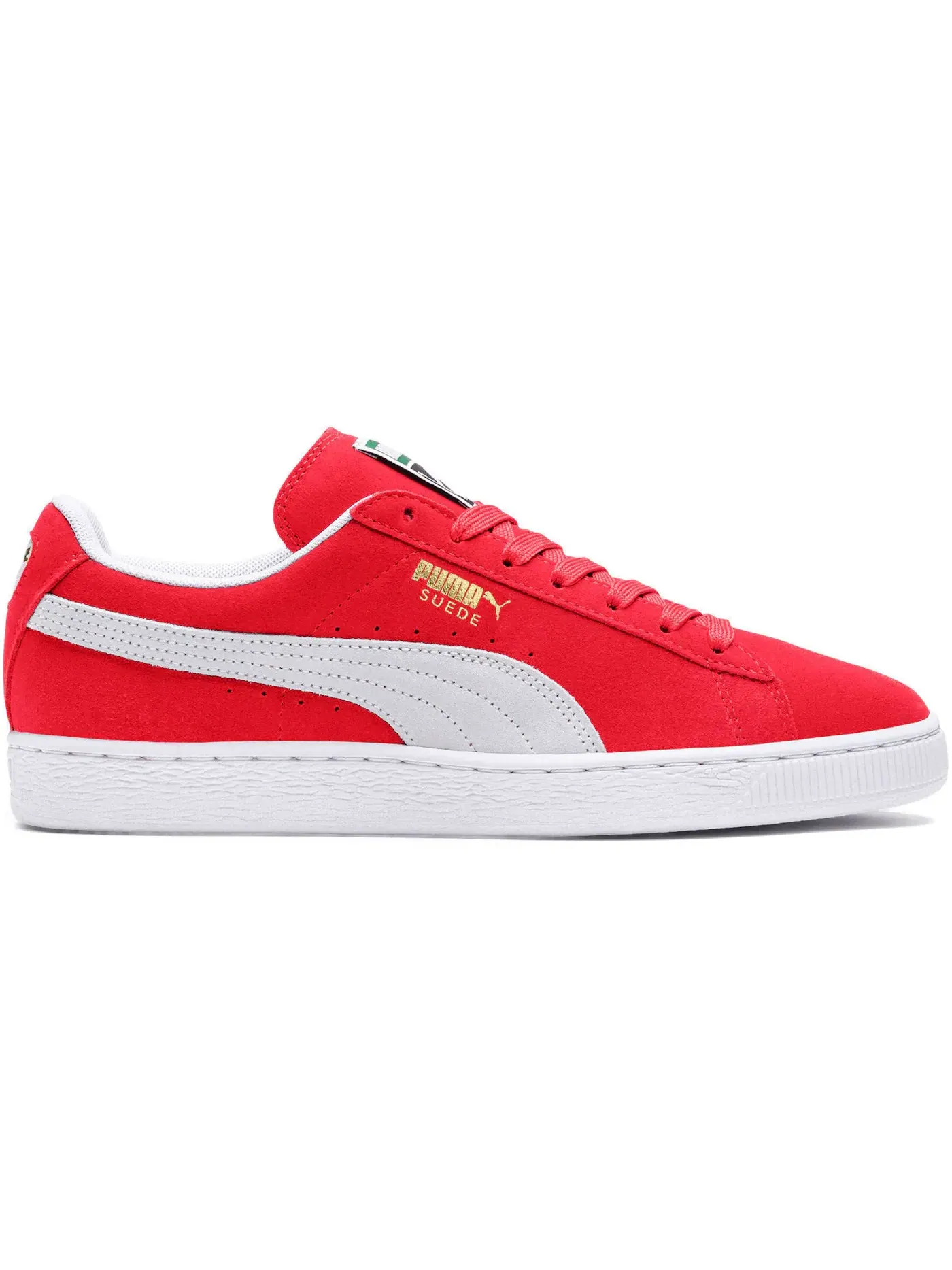 Мужские кроссовки классические Puma Suede Classic Puma — изображение 1 из 1, красный/белый
