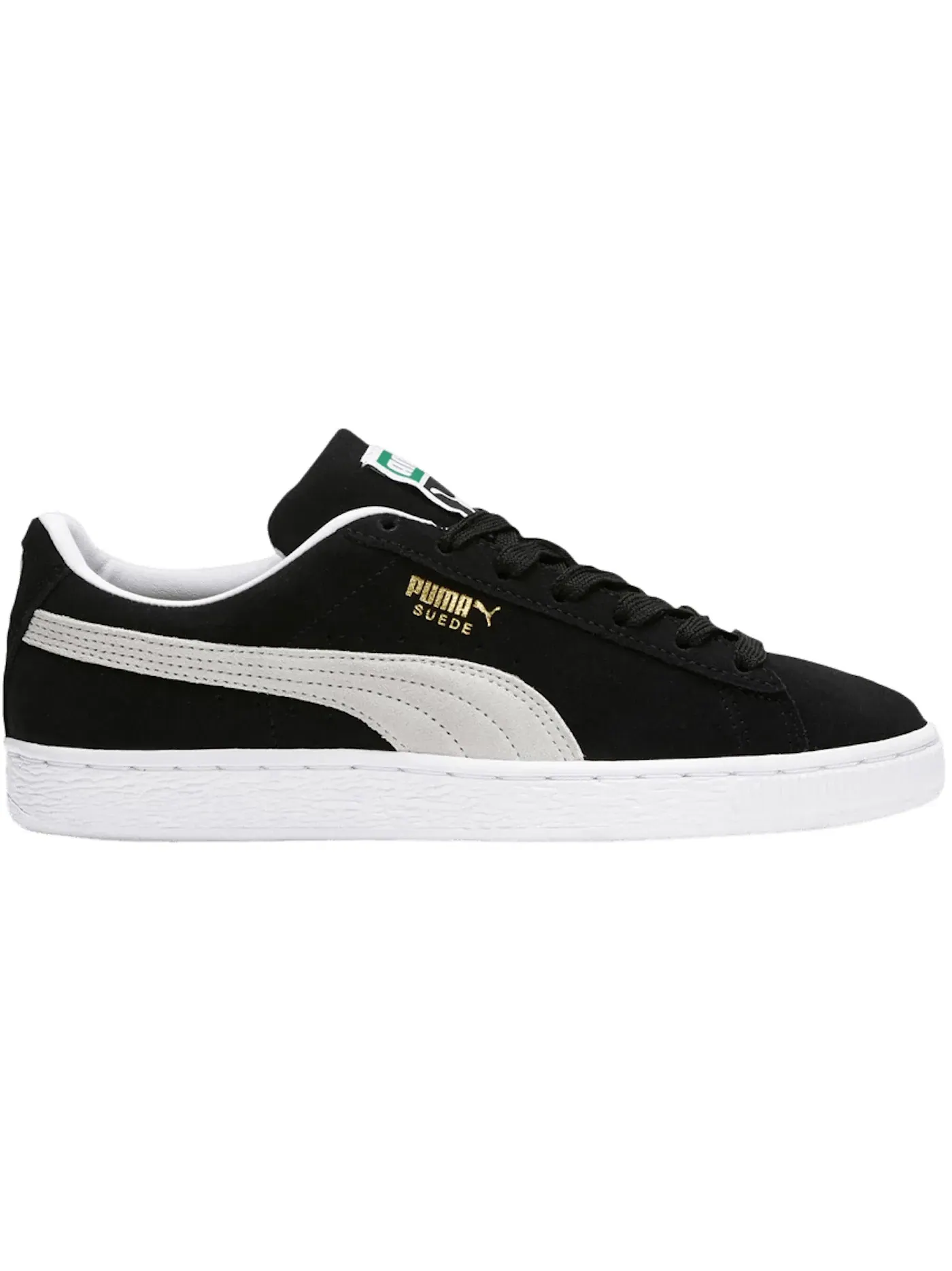 Женские кроссовки на шнуровке Puma Suede Classic XXI Puma — изображение 1 из 1, черный/белый