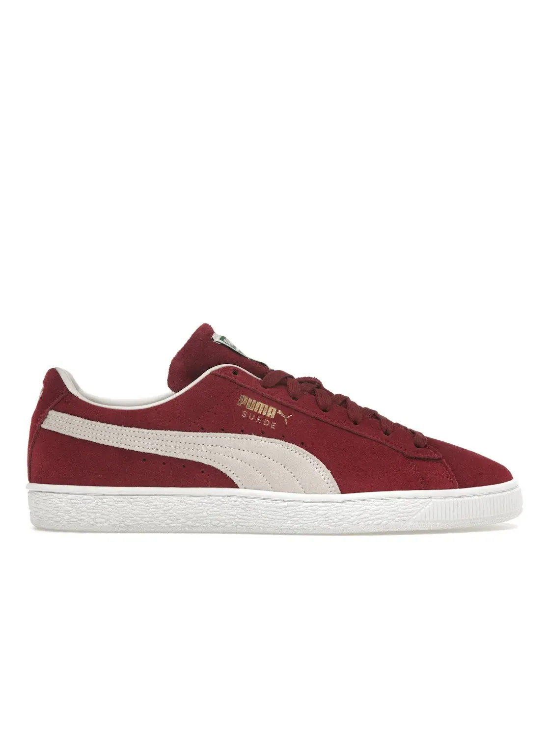 Мужские кроссовки на кожаной подошве Puma Suede Classic XXI — изображение 1 из 4, белый