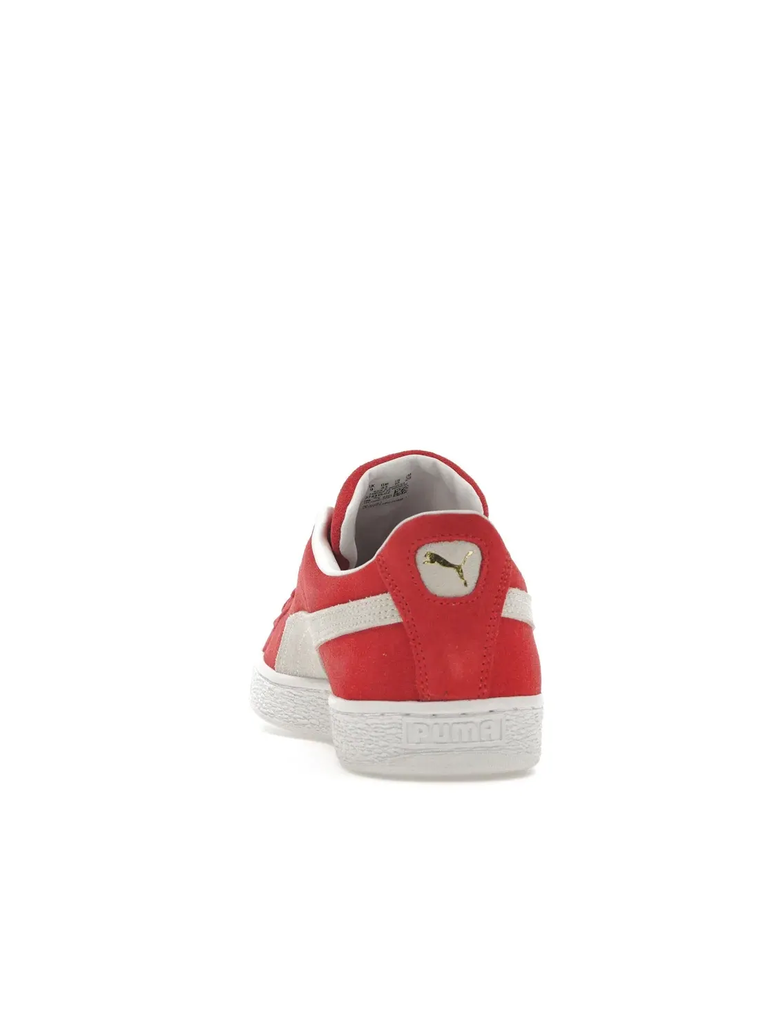 Мужские кроссовки кожаные Puma Suede Classic XXI Puma — изображение 4 из 4, красный-белый
