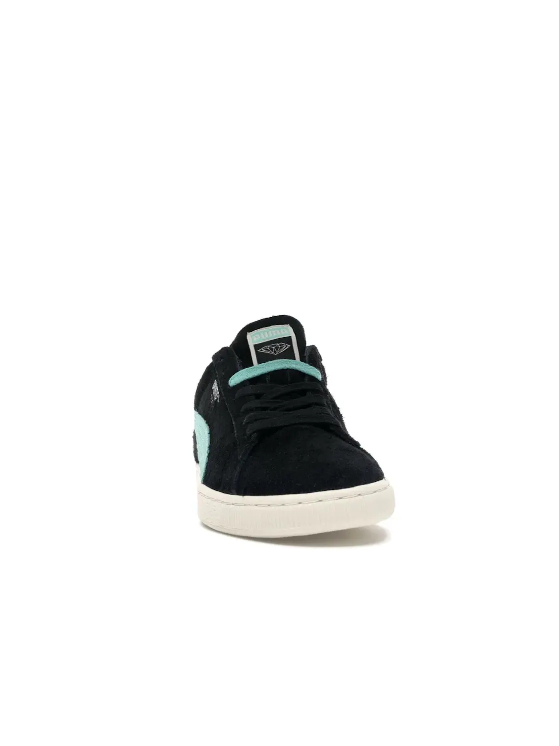 Мужские кроссовки Lifestyle с замшевым верхом Puma Suede Puma Puma Black/Diamond Blue — изображение 2 из 4