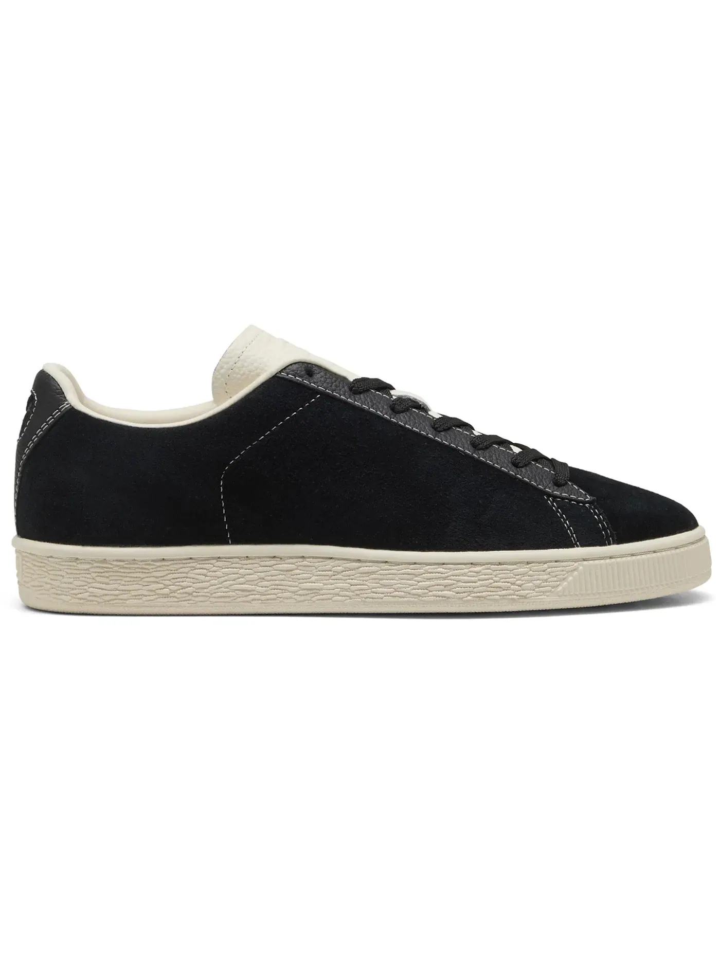 Мужские кроссовки на шнуровке Puma Suede Puma Puma Black/Frosted Ivory — изображение 1 из 1
