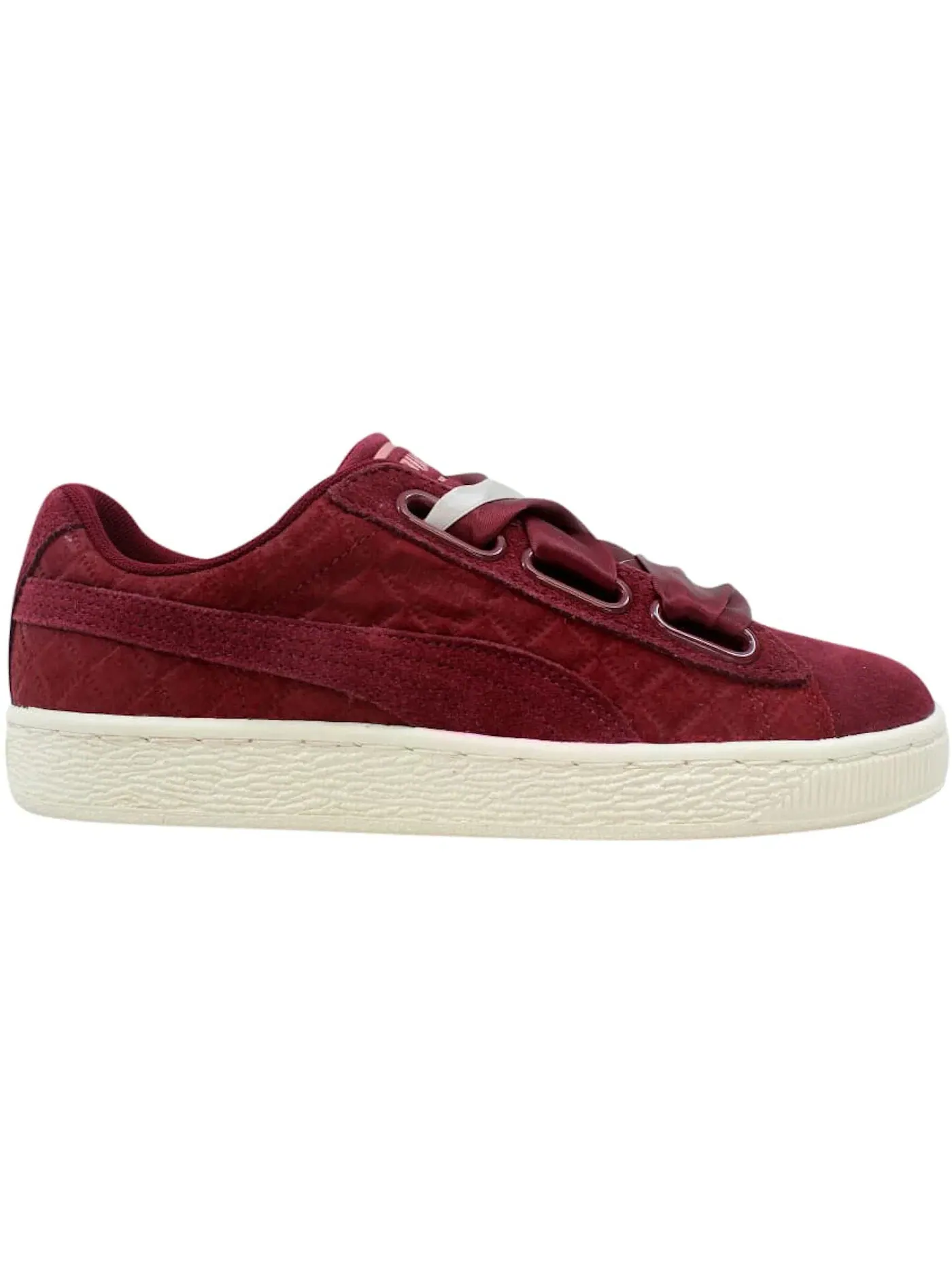 Женские кроссовки с квилтингом Puma Suede Heart Quilt Puma — изображение 1 из 1, коричневый