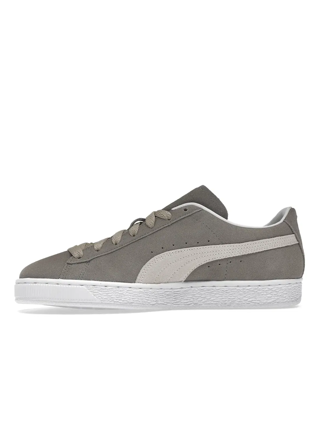 Мужские кроссовки из замши Puma Suede JJJJound — изображение 3 из 4, белый
