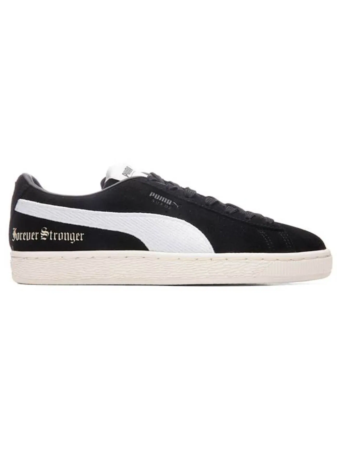 Женские кроссовки Lifestyle Puma Suede Puma — изображение 1 из 1, черный/белый