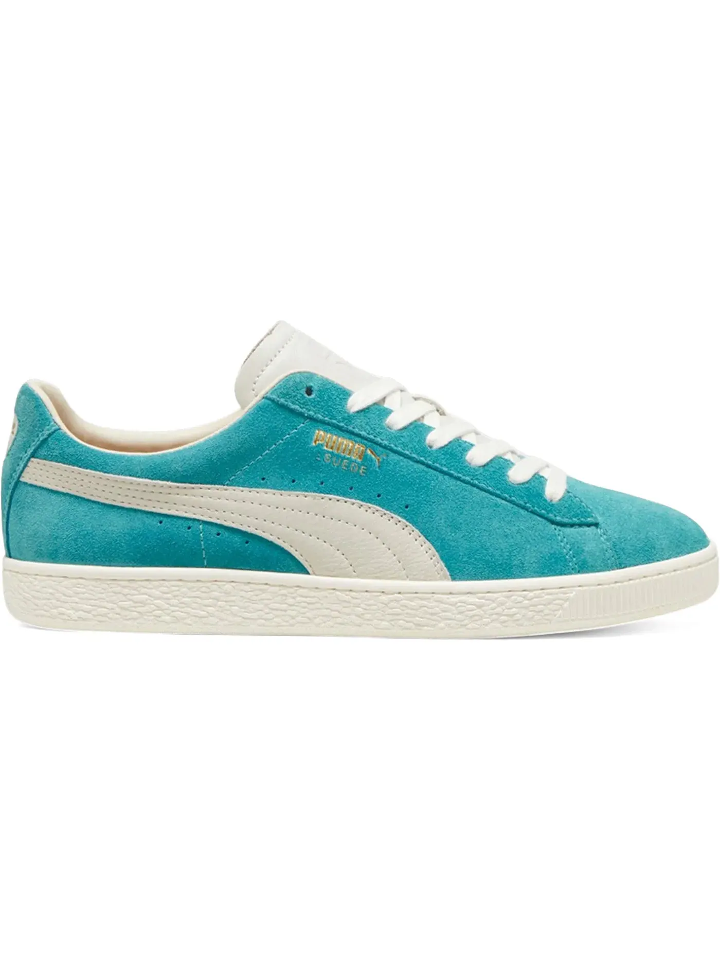 Мужские кроссовки Lifestyle Puma Suede — изображение 1 из 1, синий/слоновая кость
