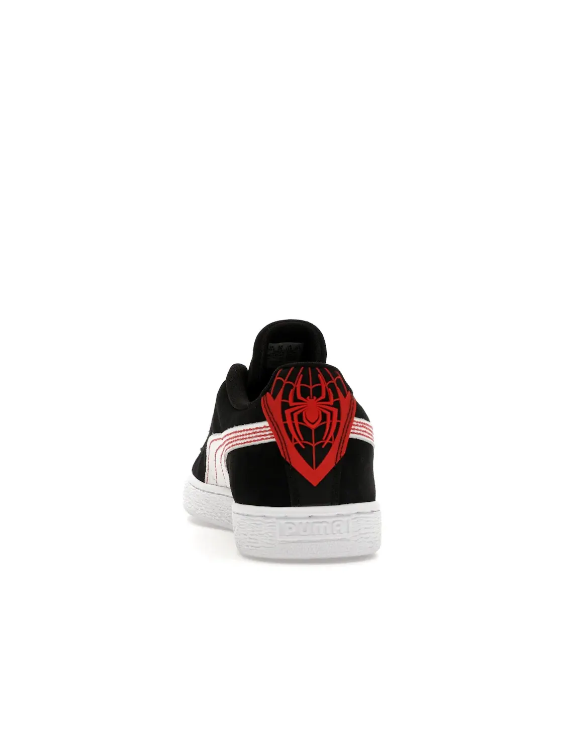 Мужские кроссовки с принтом Puma Suede Marvel Spider-Man Miles Morales Puma — изображение 4 из 4, черный/красный/белый