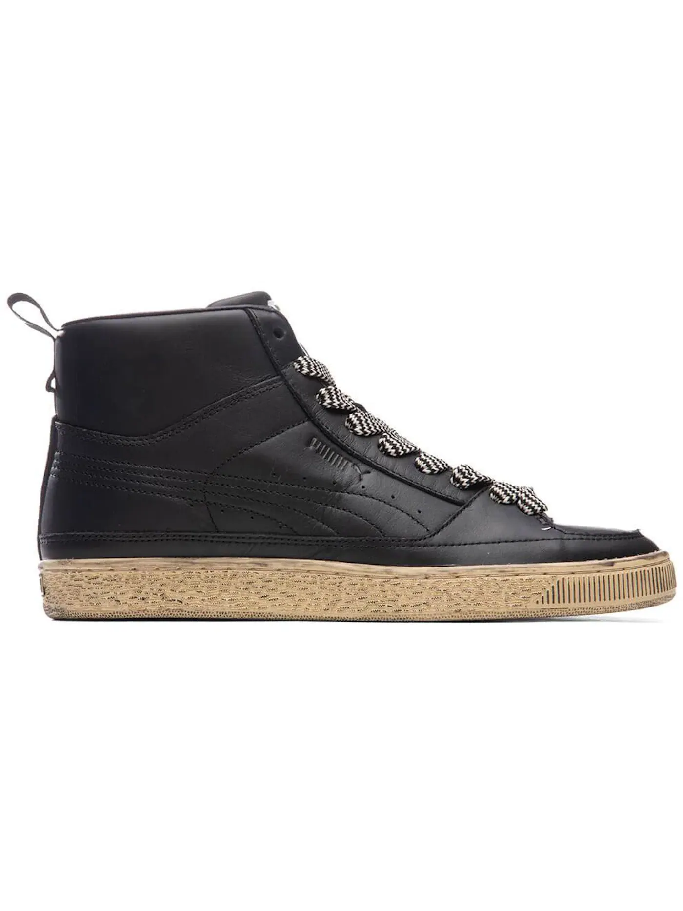 Мужские кроссовки Lifestyle Puma Suede Mid Puma — изображение 1 из 1, черный