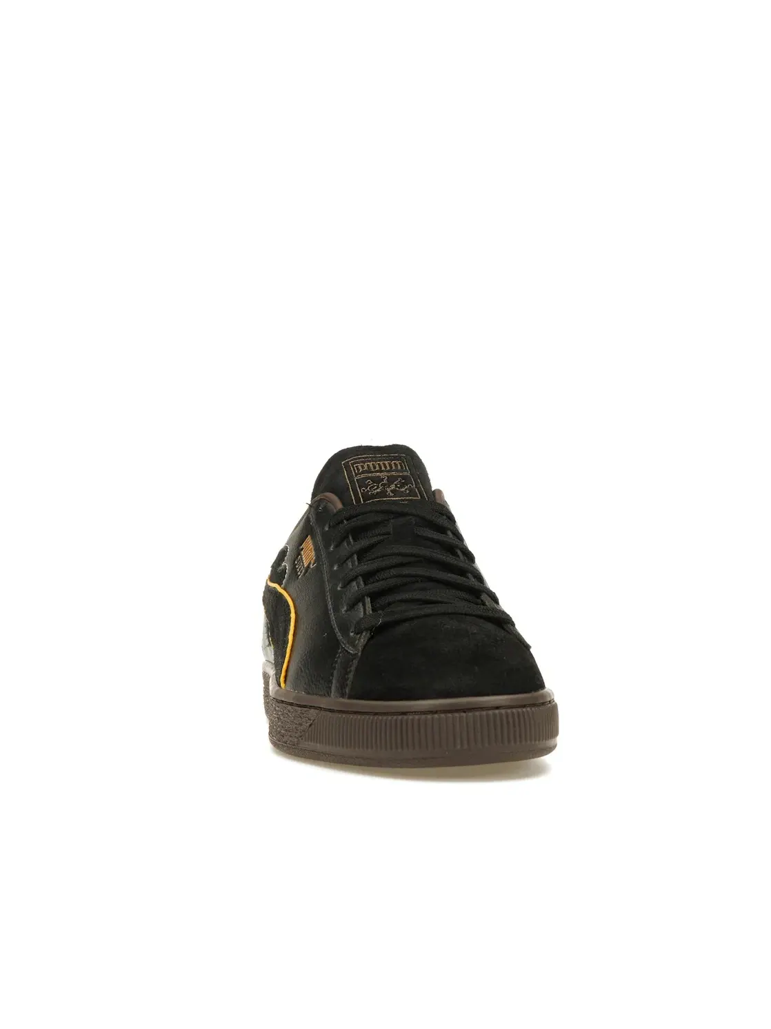 Мужские кроссовки Lifestyle с принтом Puma Suede Puma Puma Black/Dark Chocolate — изображение 2 из 4