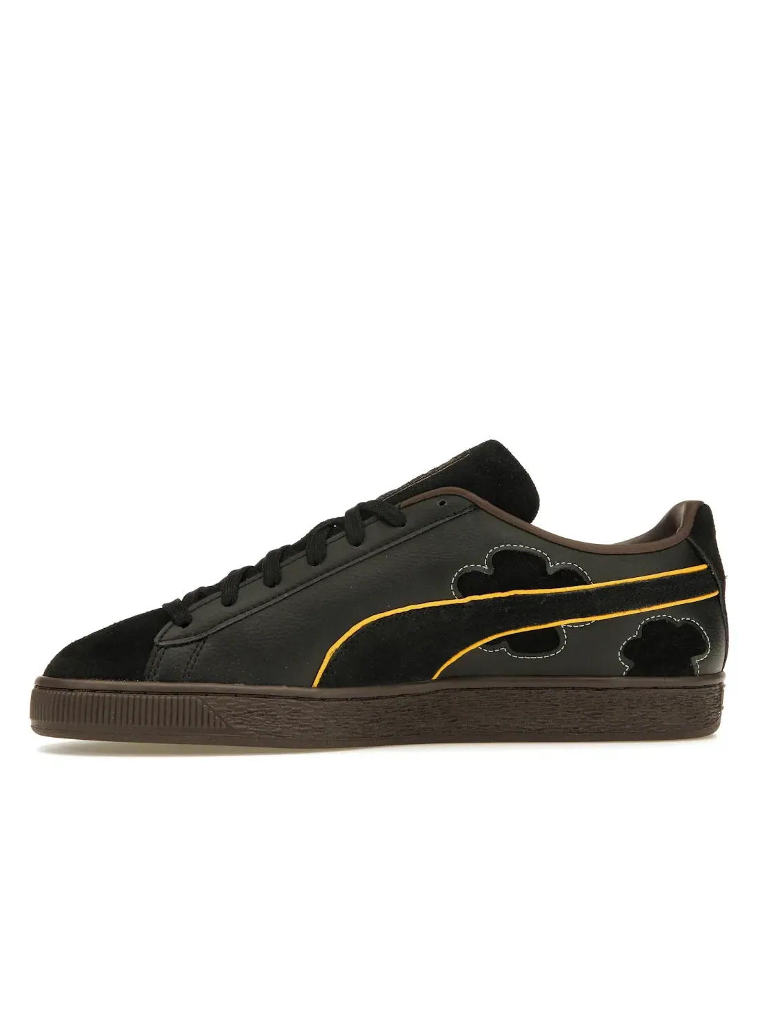 Мужские кроссовки Lifestyle с принтом Puma Suede Puma Puma Black/Dark Chocolate — изображение 3 из 4