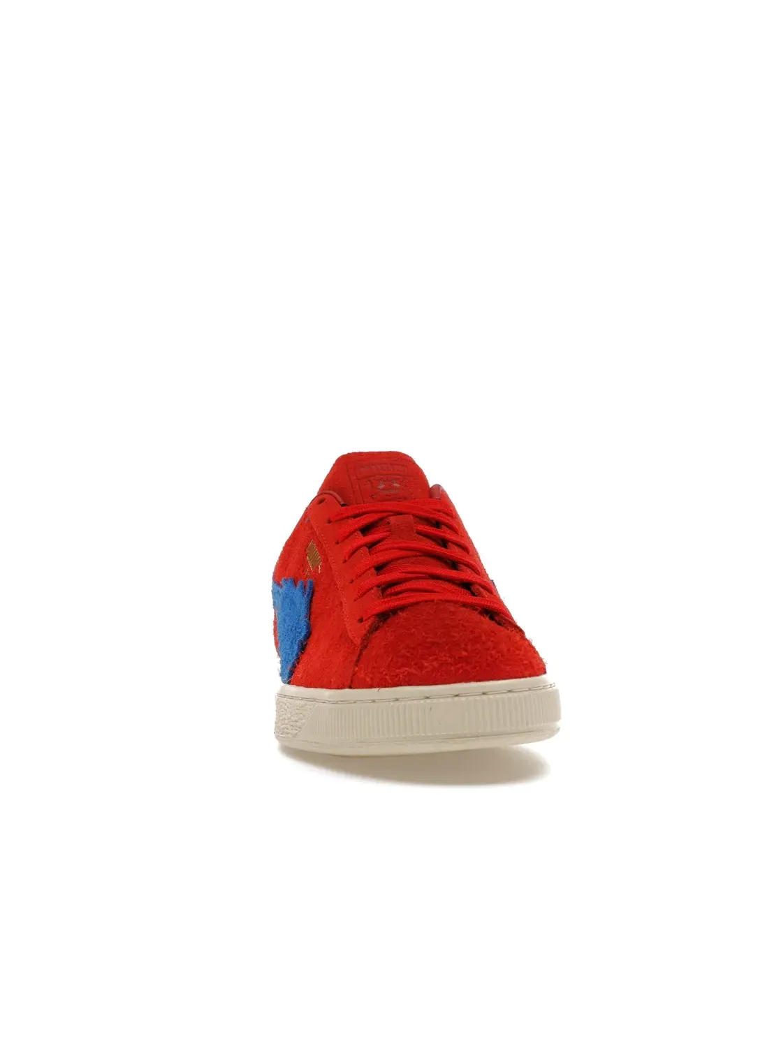Мужские кеды из замши с принтом Puma Suede One Piece Buggy — изображение 2 из 4, красный/синий