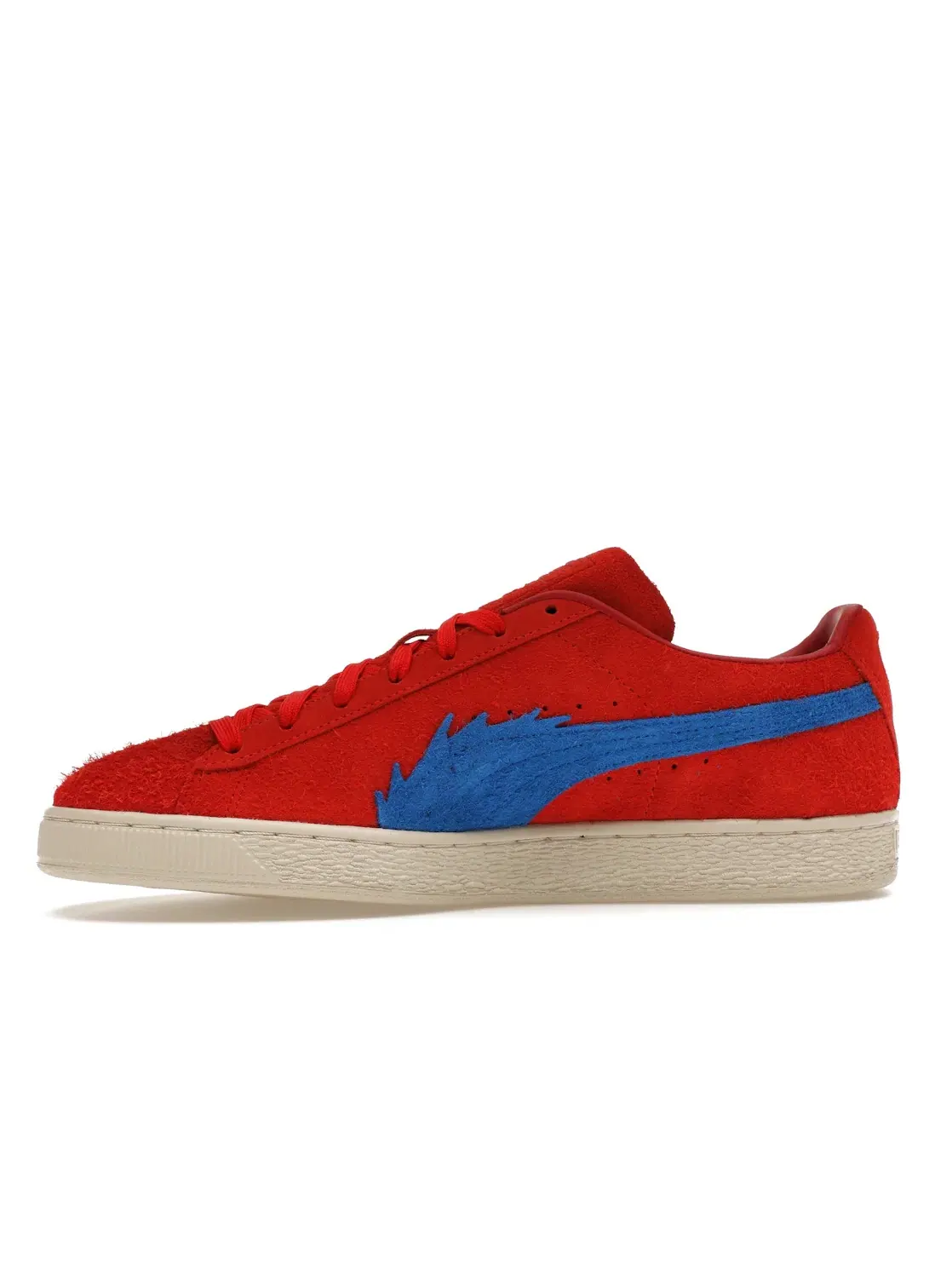 Мужские кеды из замши с принтом Puma Suede One Piece Buggy — изображение 3 из 4, красный/синий