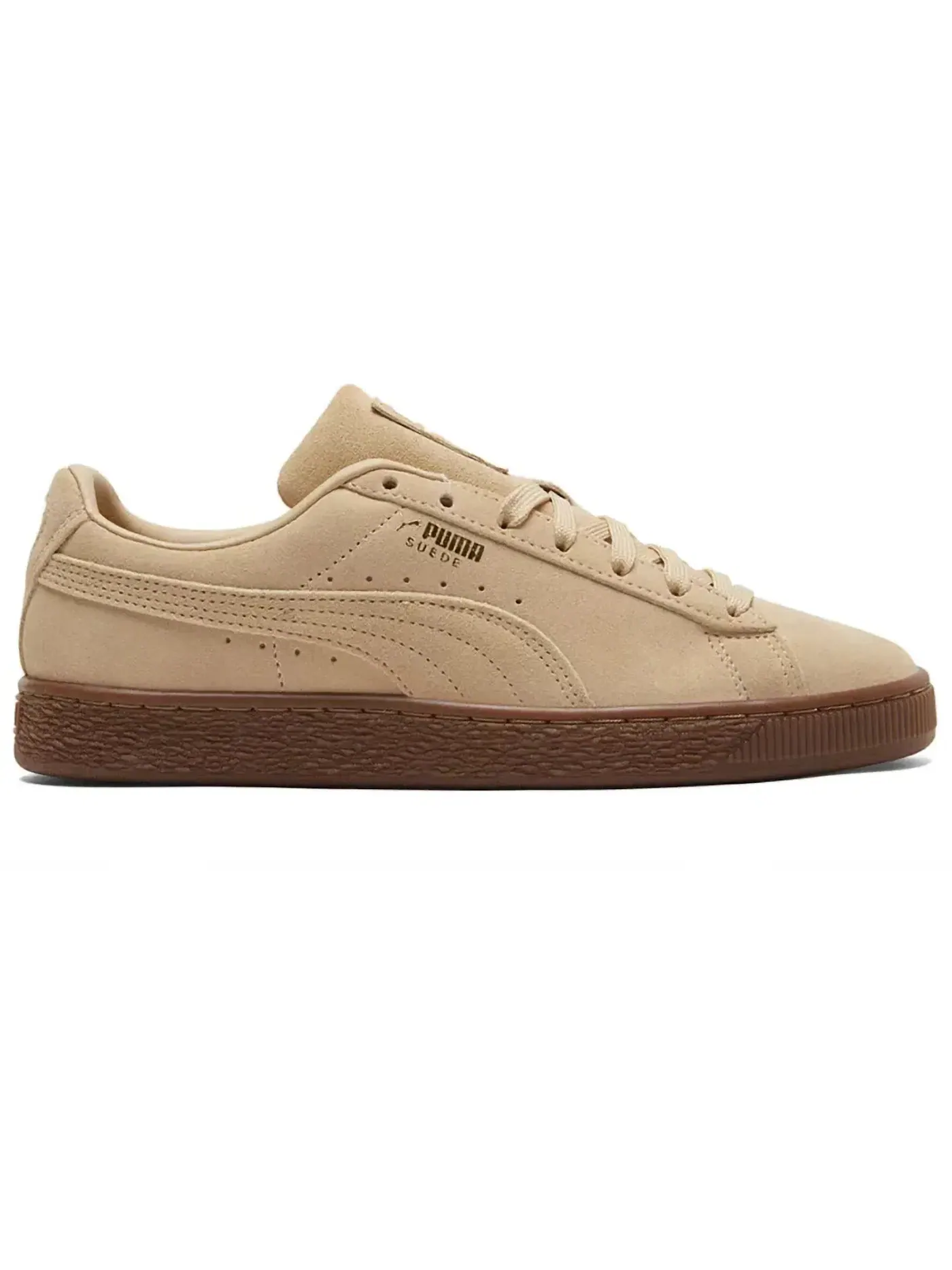 Мужские кроссовки замшевые Puma Suede Puma, Pebble Gum — изображение 1 из 1