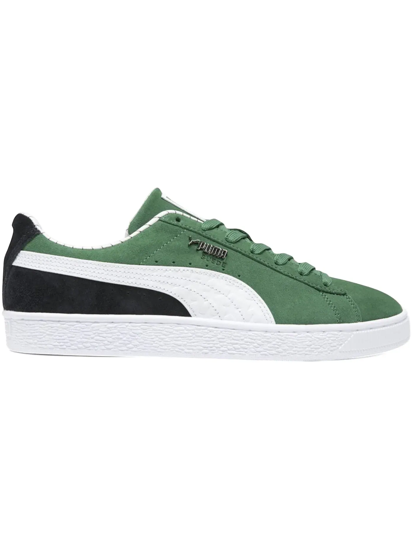 Мужские кроссовки повседневные Puma Suede Puma — изображение 1 из 1, белый/черный