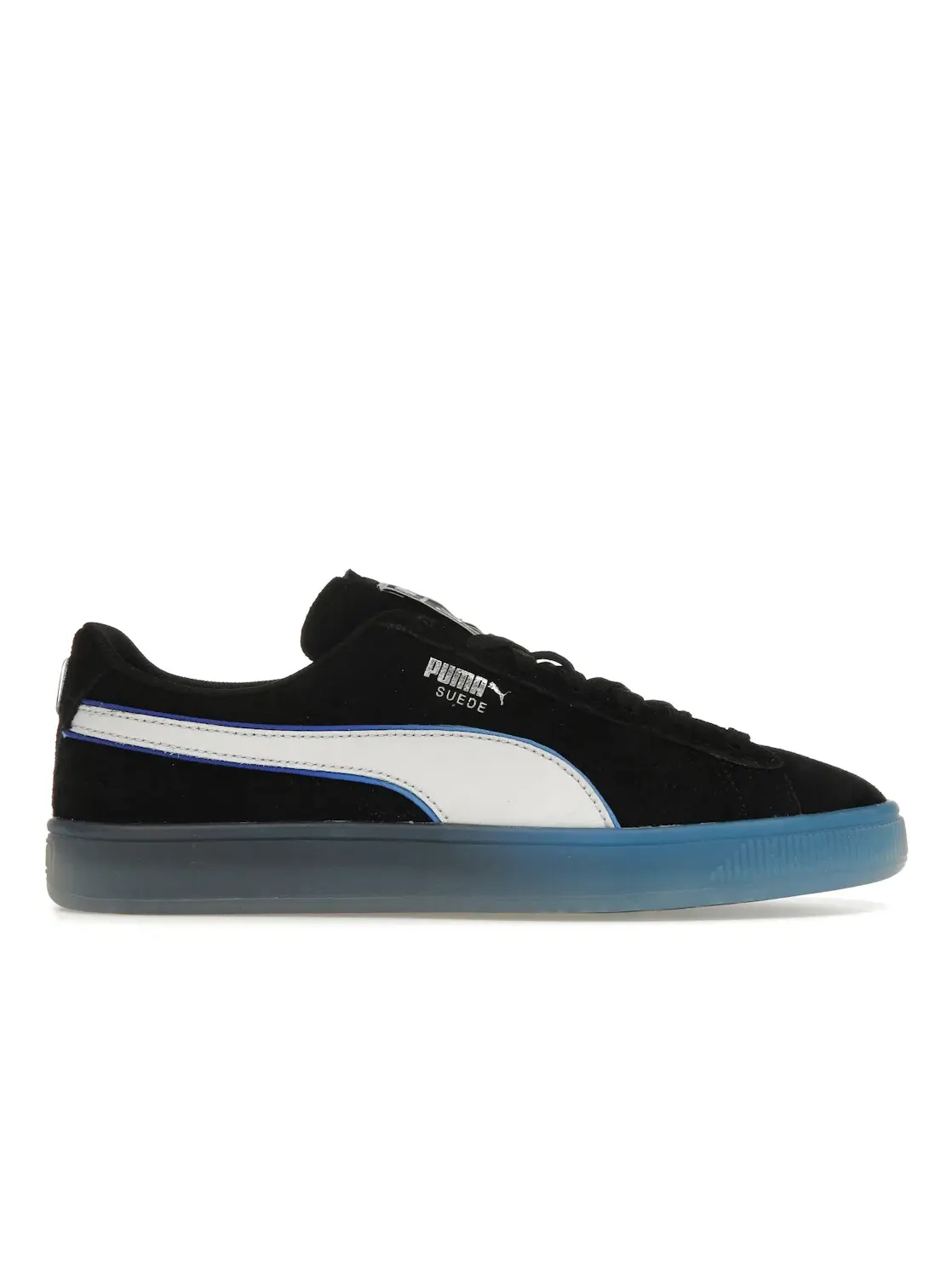 Мужские кроссовки на шнуровке Puma Suede Puma — изображение 1 из 4, черный/серый