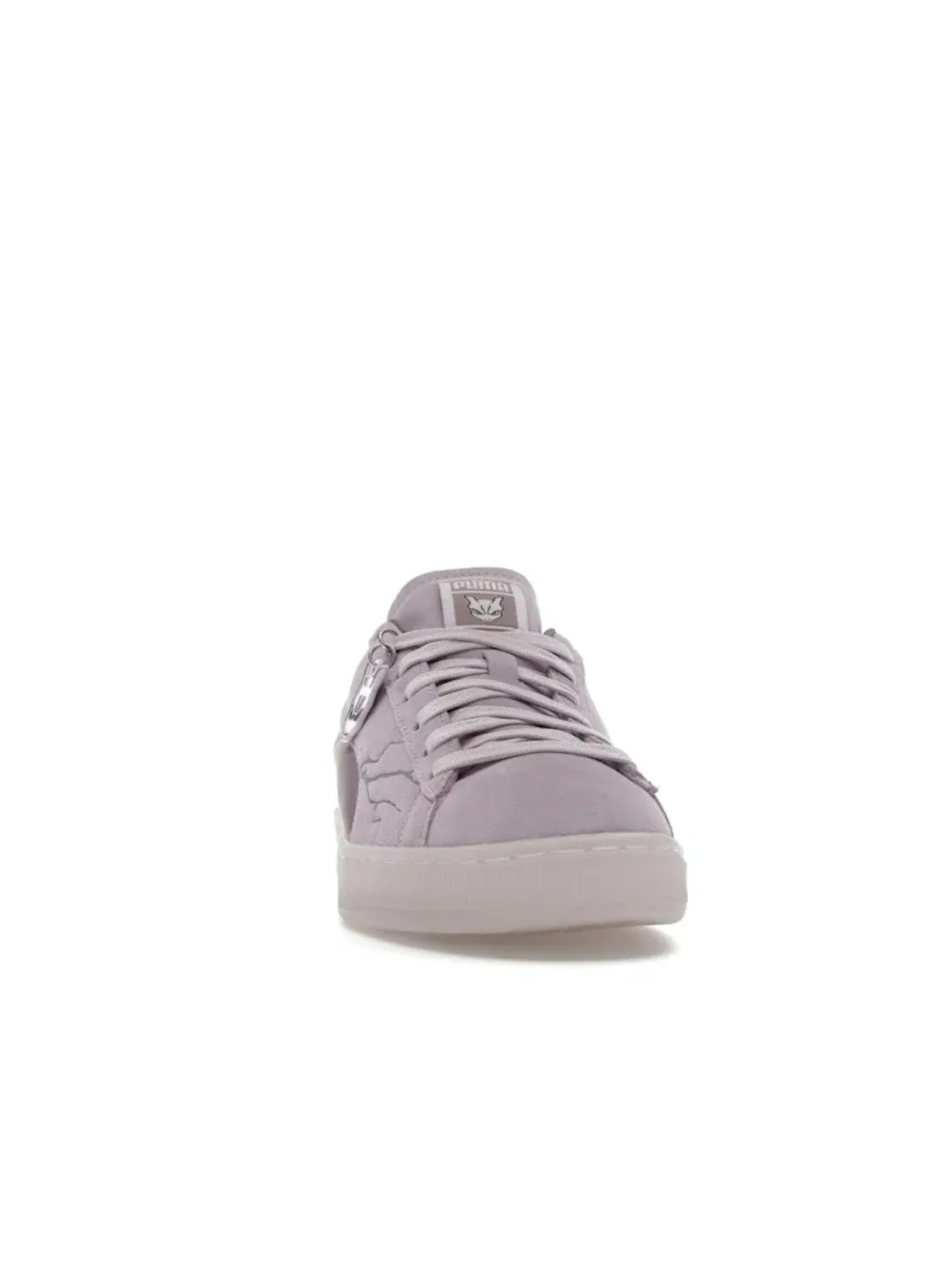Мужские кроссовки с принтом Puma Suede Pokemon Mewtwo Puma — изображение 2 из 4, фиолетовый/серый