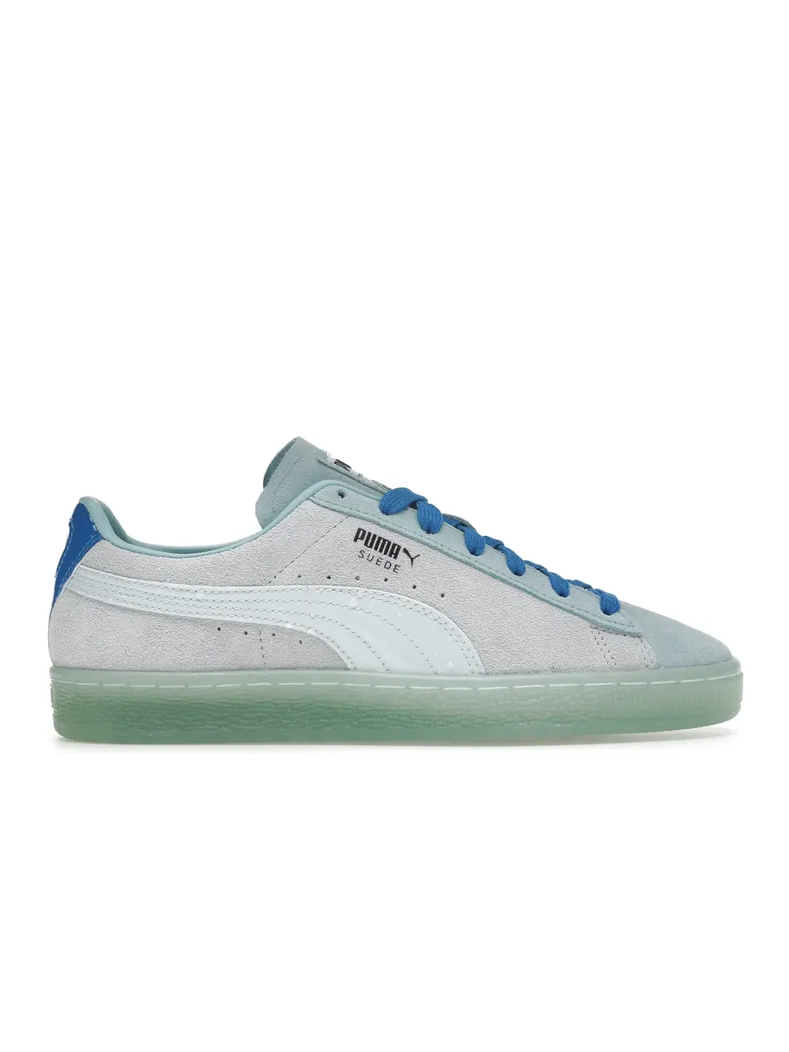 Мужские кроссовки с принтом Puma Suede Puma — изображение 1 из 4, синий