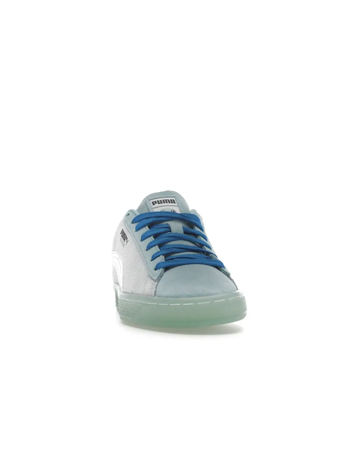 Мужские кроссовки с принтом Puma Suede Puma — изображение 2 из 4, синий