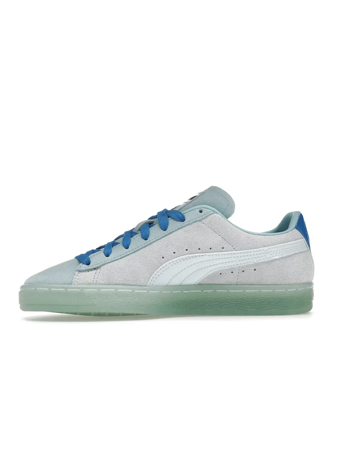 Мужские кроссовки с принтом Puma Suede Puma — изображение 3 из 4, синий