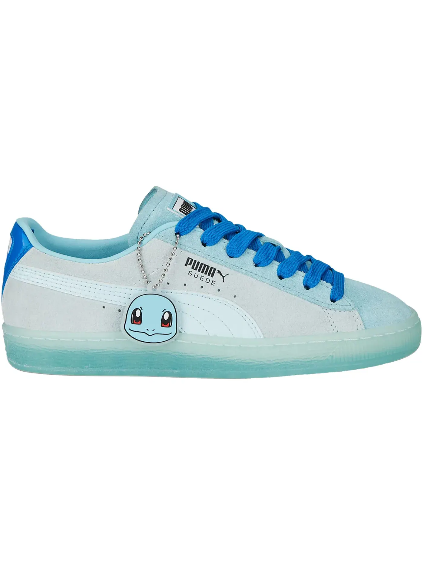 Детские кроссовки с принтом Pokémon Puma Suede — изображение 1 из 1, синий