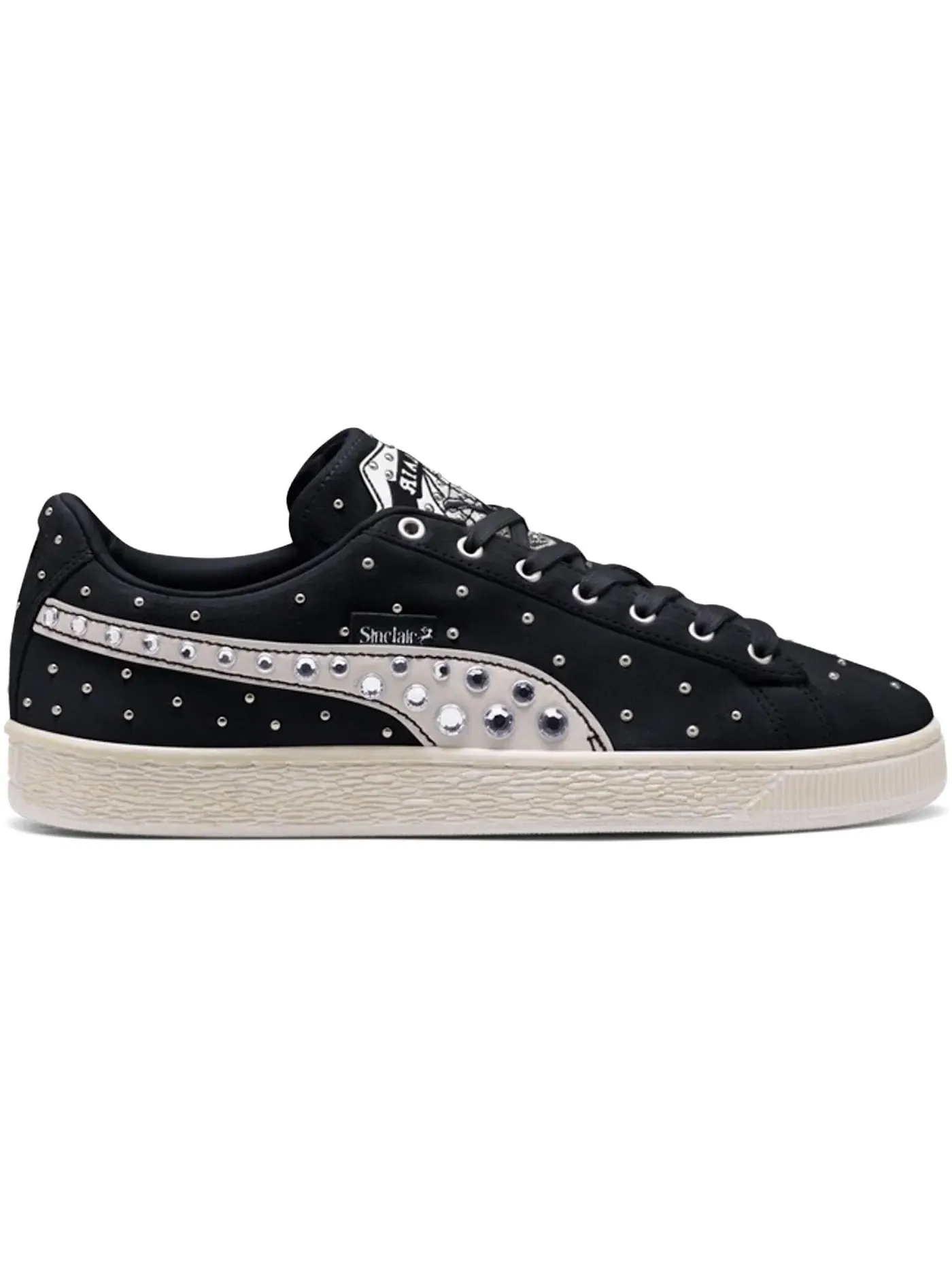 Мужские кроссовки Lifestyle Puma Suede Sinclair — изображение 1 из 1, черный/черный/белый