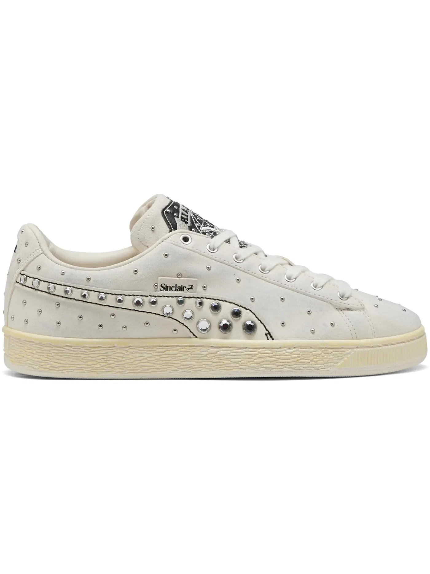 Мужские кроссовки Lifestyle Puma Suede Sinclair — изображение 1 из 1, белый/белый