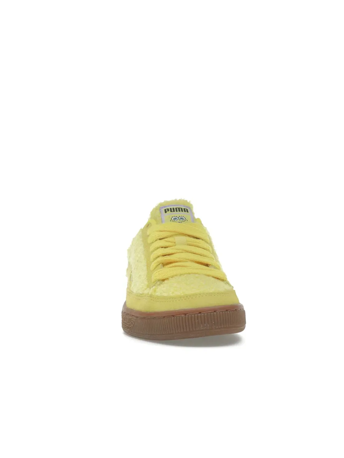 Мужские кроссовки с принтом Puma Suede SpongeBob SquarePants Puma — изображение 2 из 4, желтый