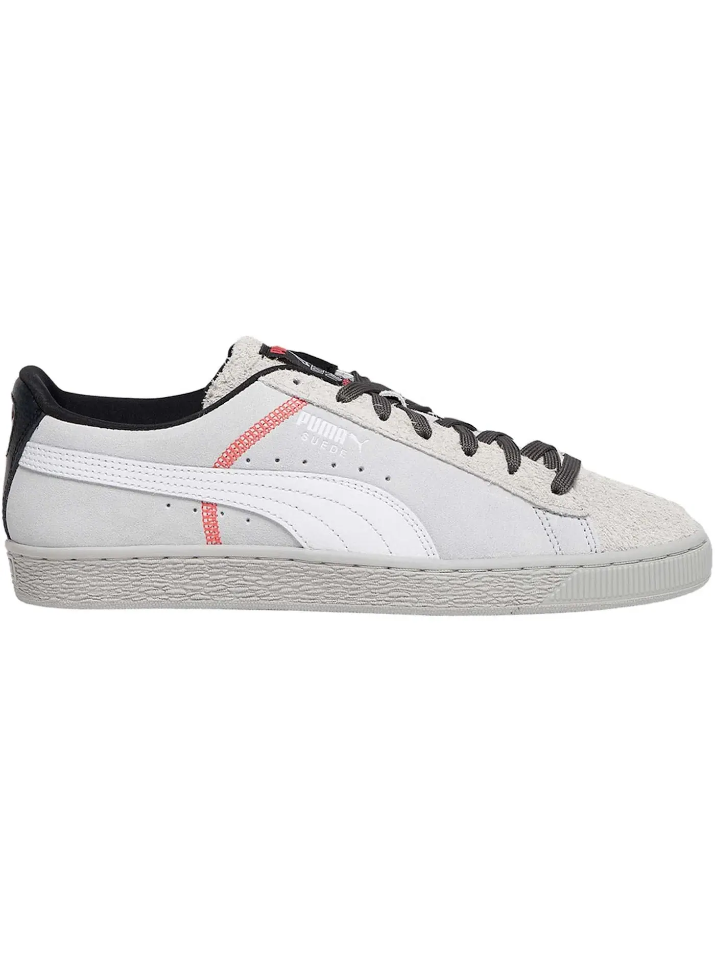 Мужские кроссовки Lifestyle Puma Suede — изображение 1 из 1, серый/белый/красный
