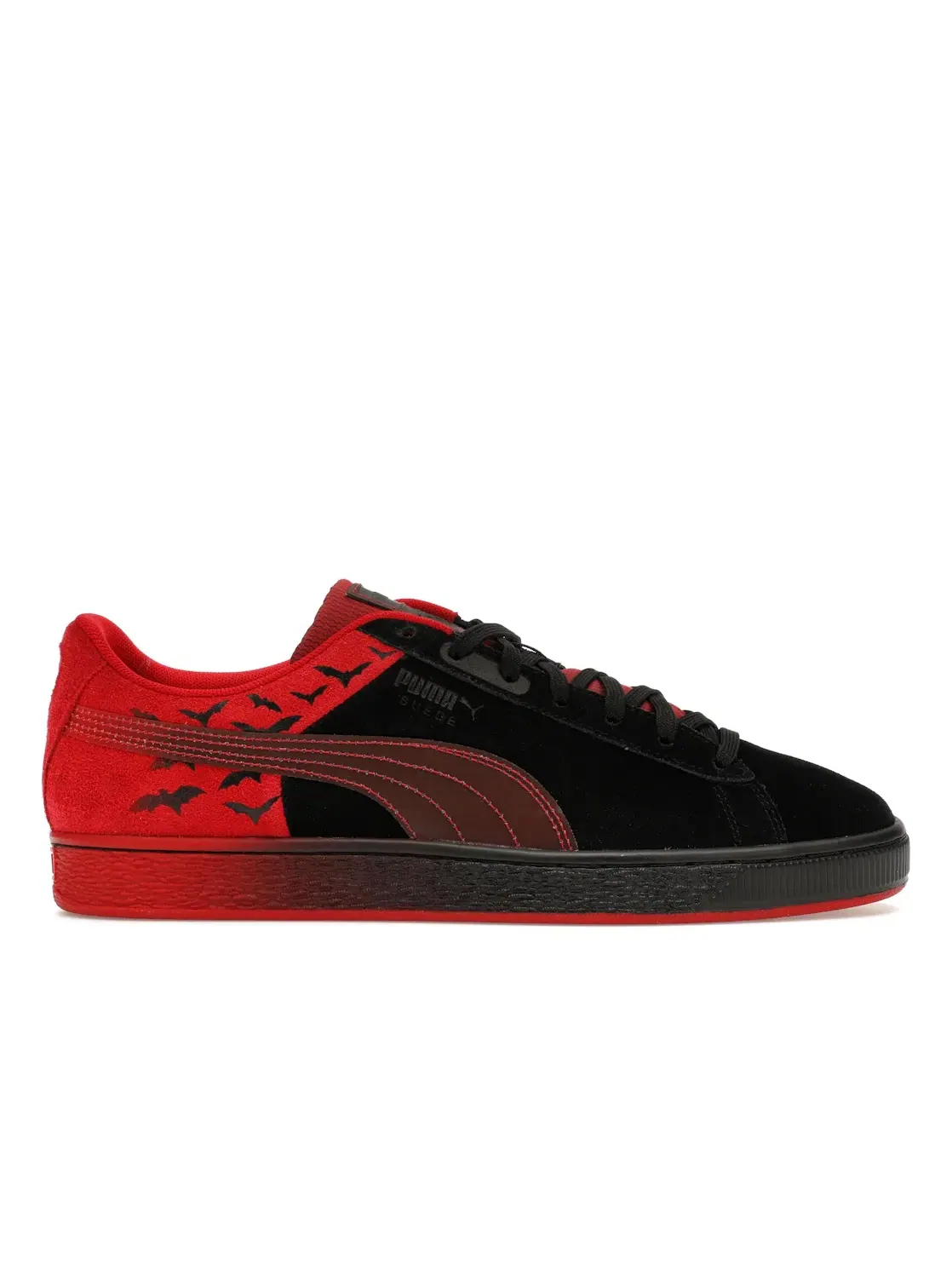 Мужские кроссовки Lifestyle Puma Suede The Batman — изображение 1 из 4, черный/красный