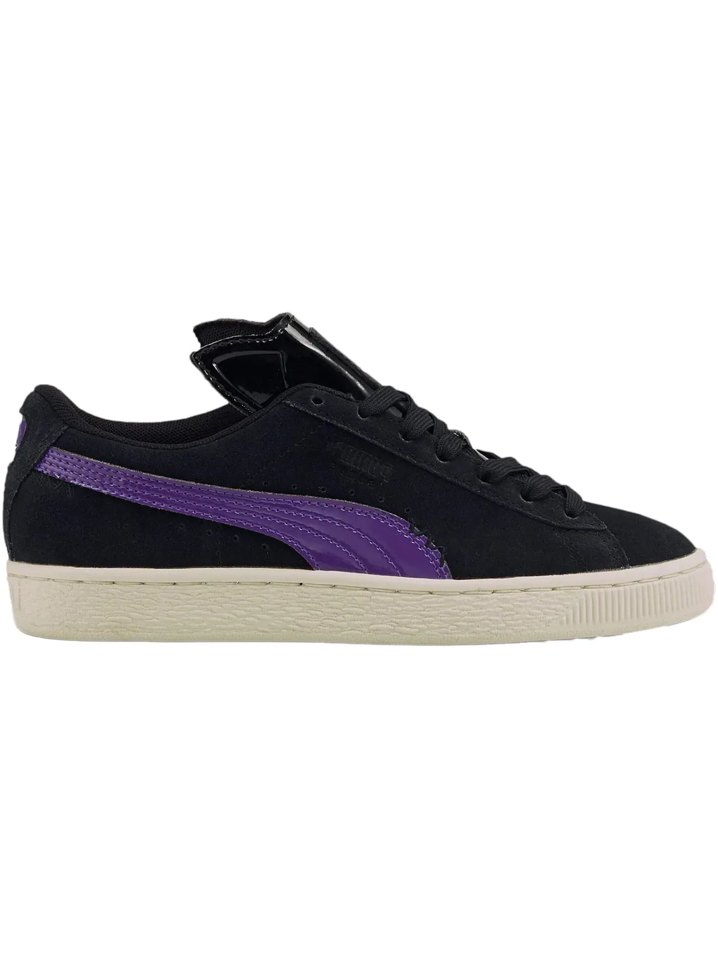 Детские кроссовки с замшевым верхом Puma Suede Puma — изображение 1 из 1, черный фиолетовый