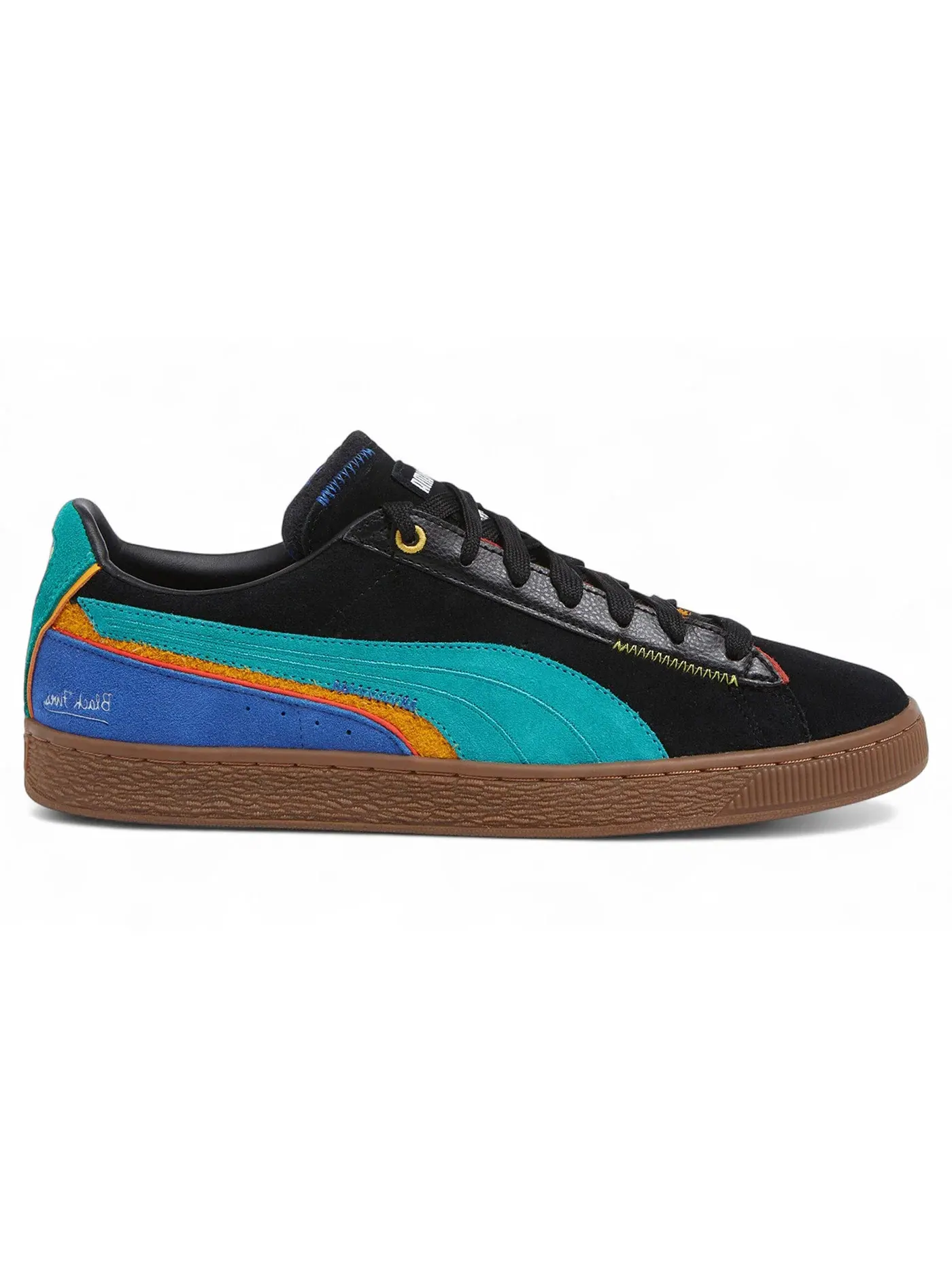 Мужские кроссовки lifestyle Puma Suede Triplex — изображение 1 из 1, черный/синий/коричневый
