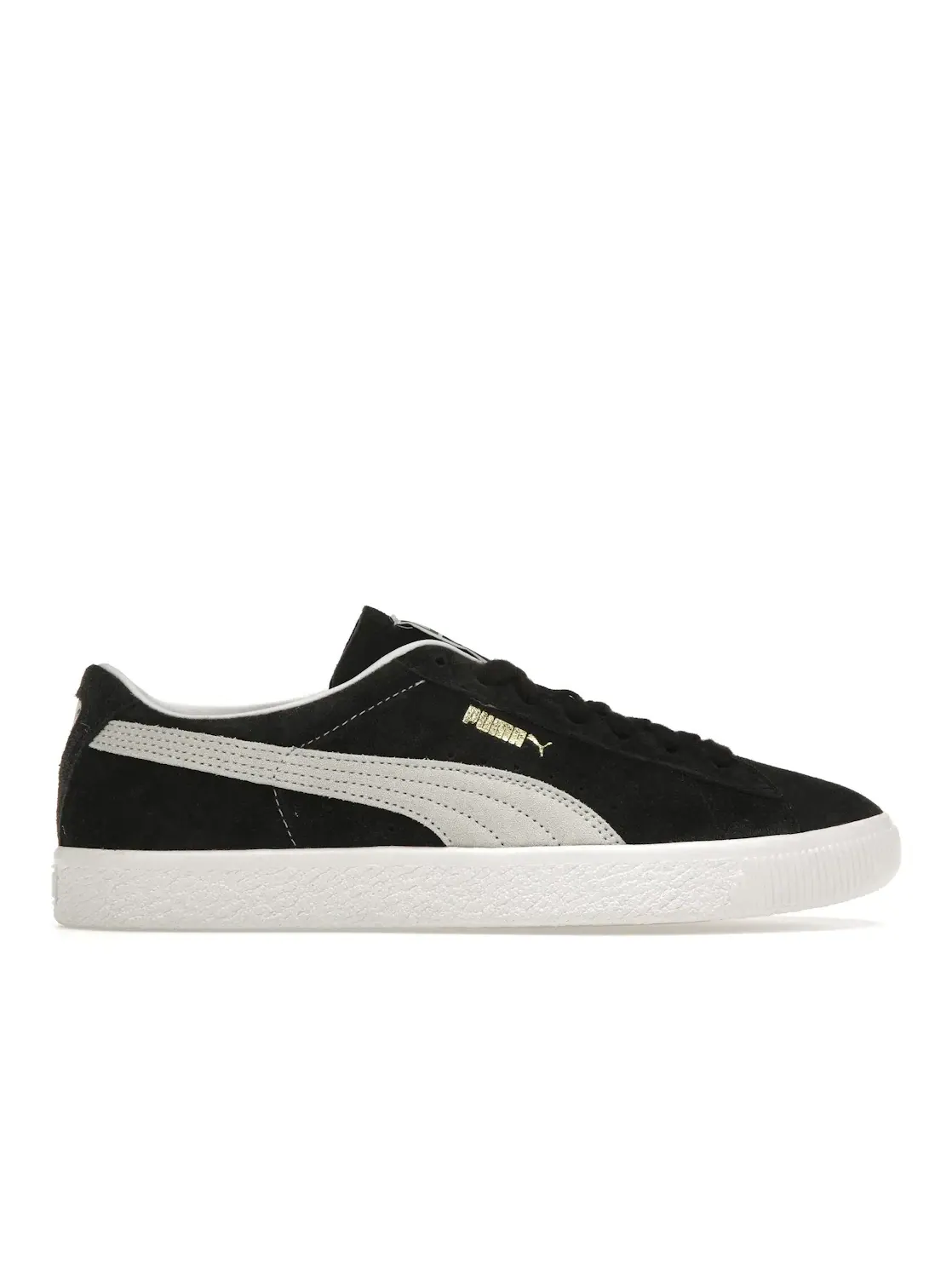 Мужские кроссовки замшевые Puma Suede Vintage Puma Black/Puma White — изображение 1 из 4