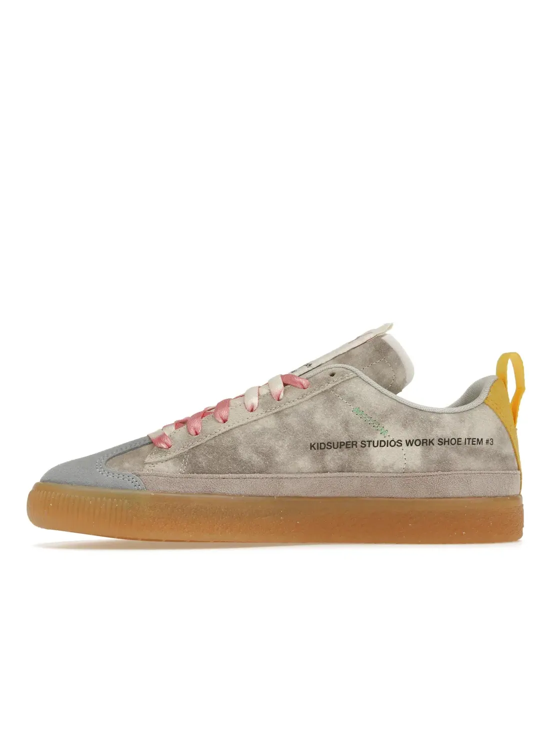 Мужские кроссовки замшевые Puma Suede Vintage Puma, Lupine/Orchid Hush — изображение 3 из 4