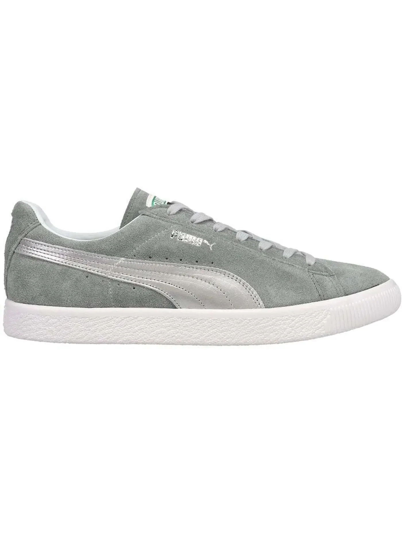 Мужские кроссовки замшевые Puma Suede Vintage Puma — изображение 1 из 1, серебристый