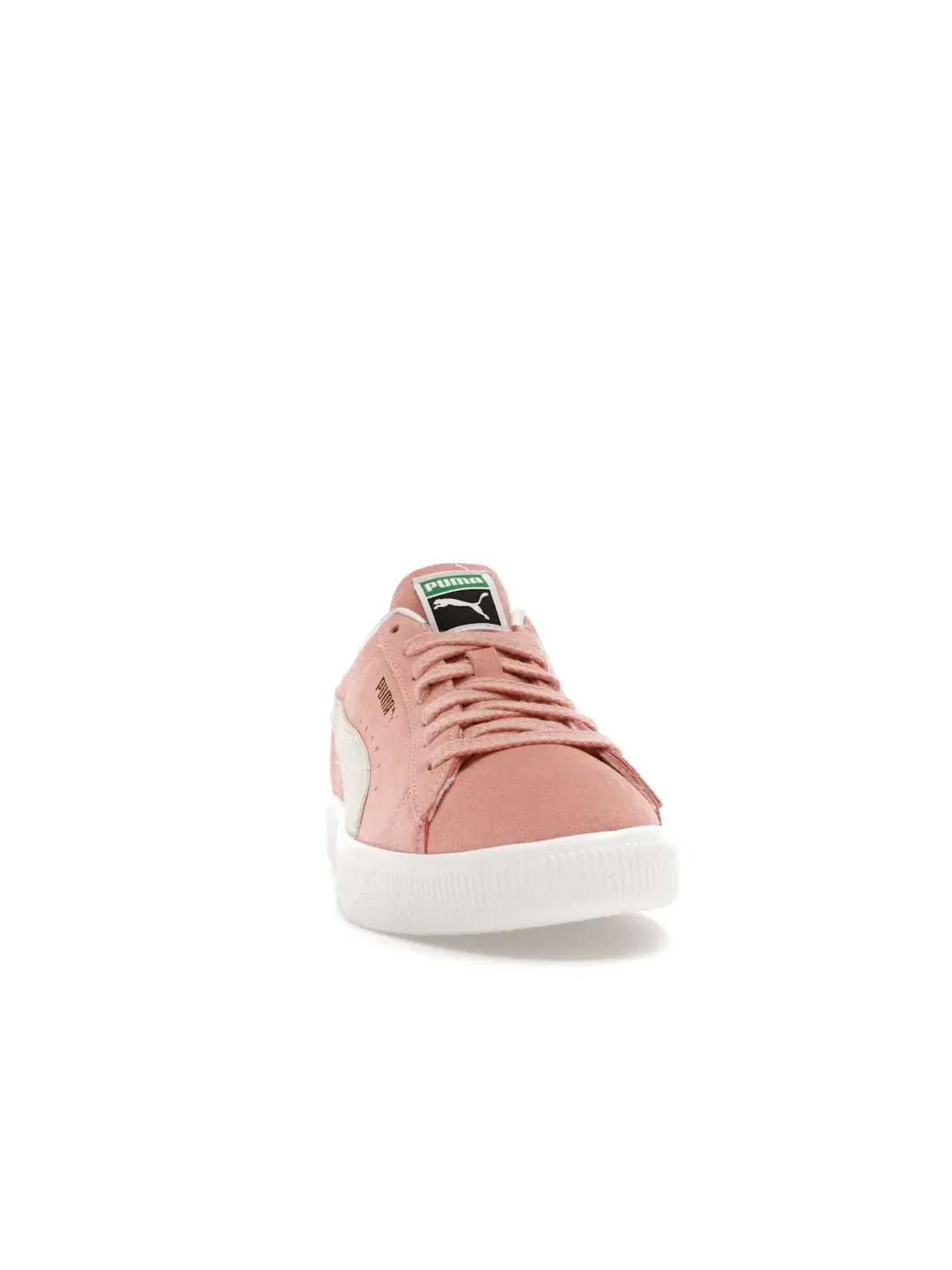 Мужские кроссовки с замшевым верхом Puma Suede Vintage Pink Rosette — изображение 2 из 4, розовый//белый