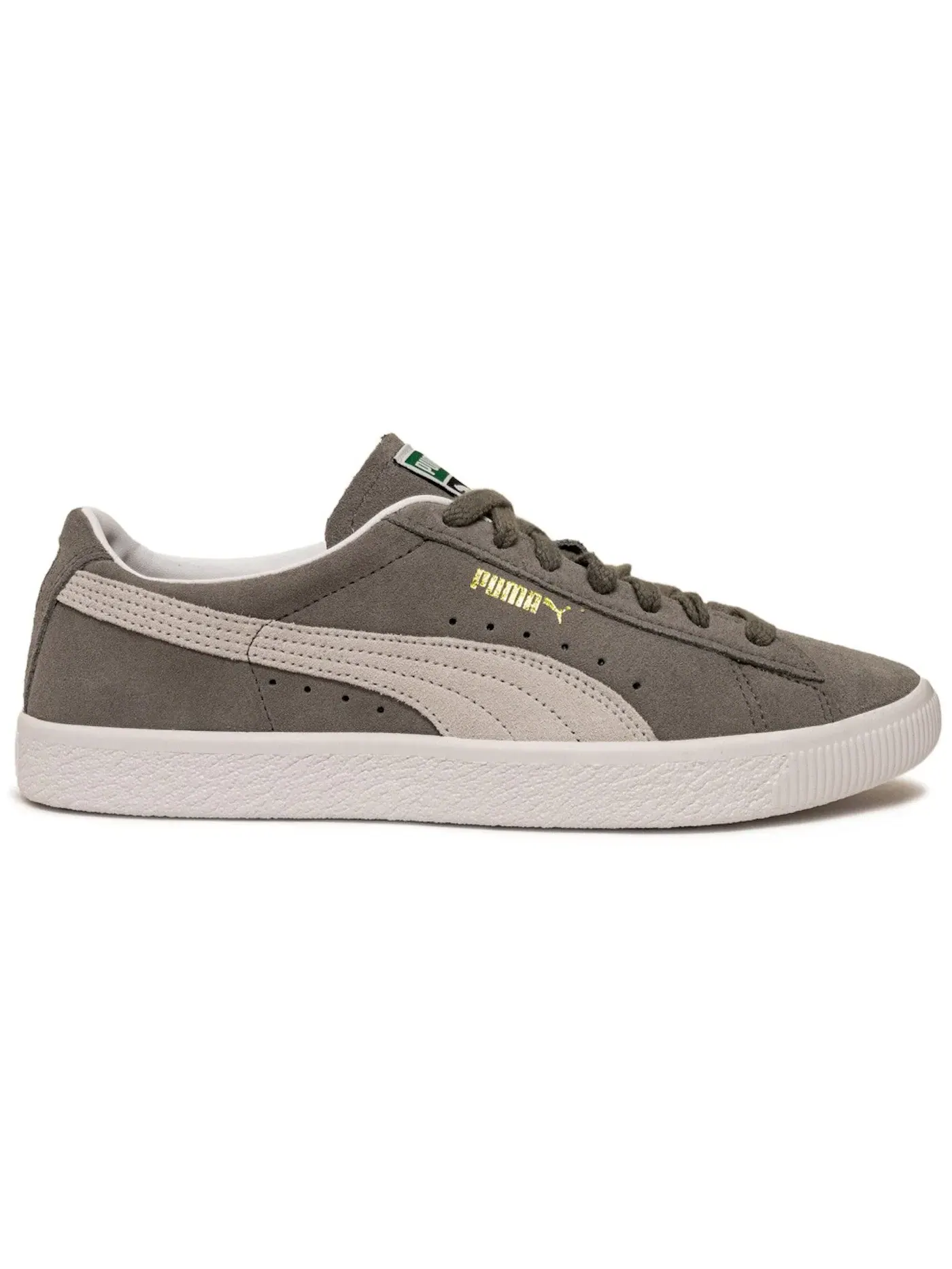 Мужские кроссовки на каждый день Puma Suede Vintage Puma — изображение 1 из 1, серый/белый