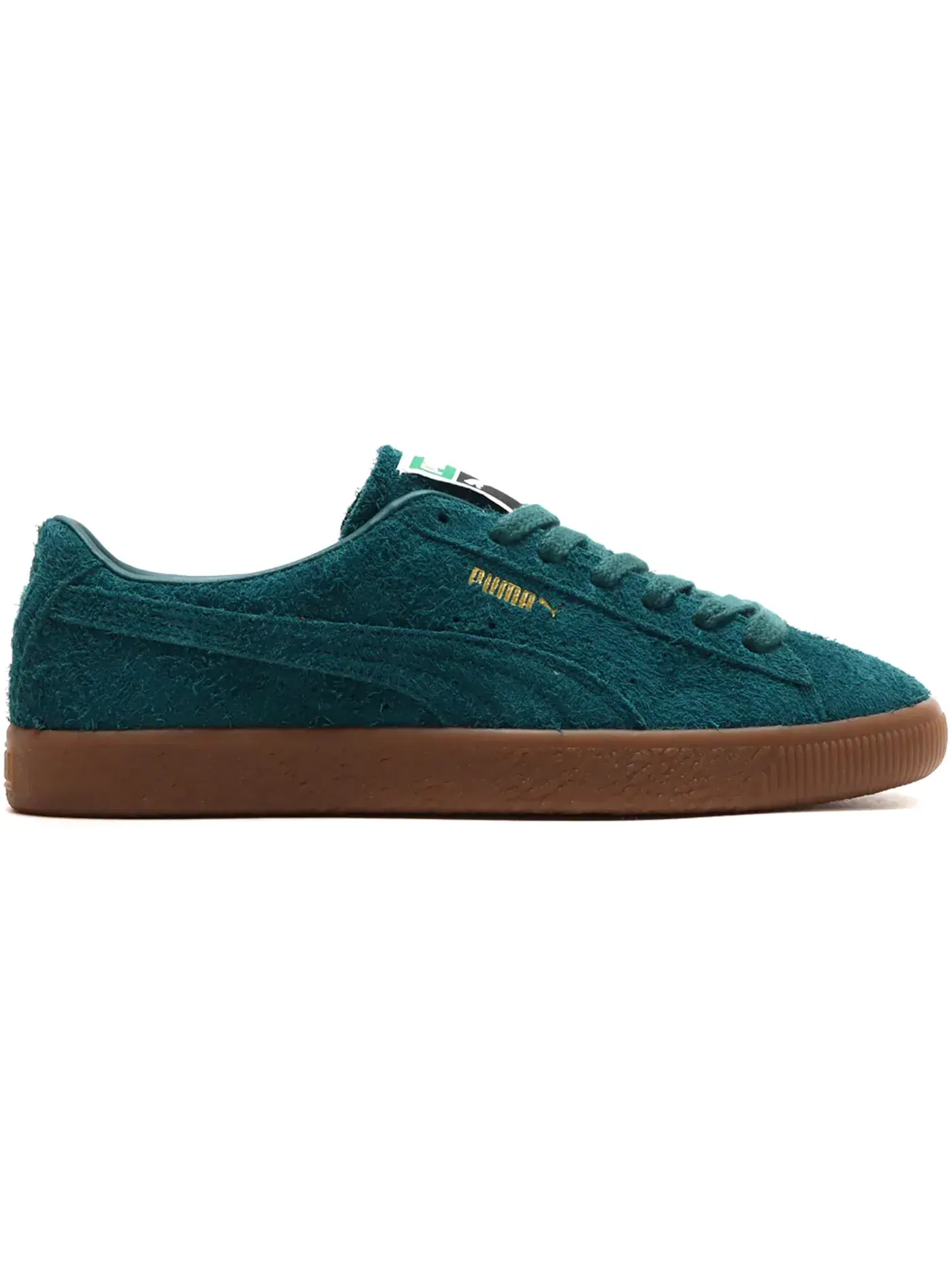 Мужские кроссовки Lifestyle Puma Suede VTG Puma — изображение 1 из 1, зеленый//золотистый