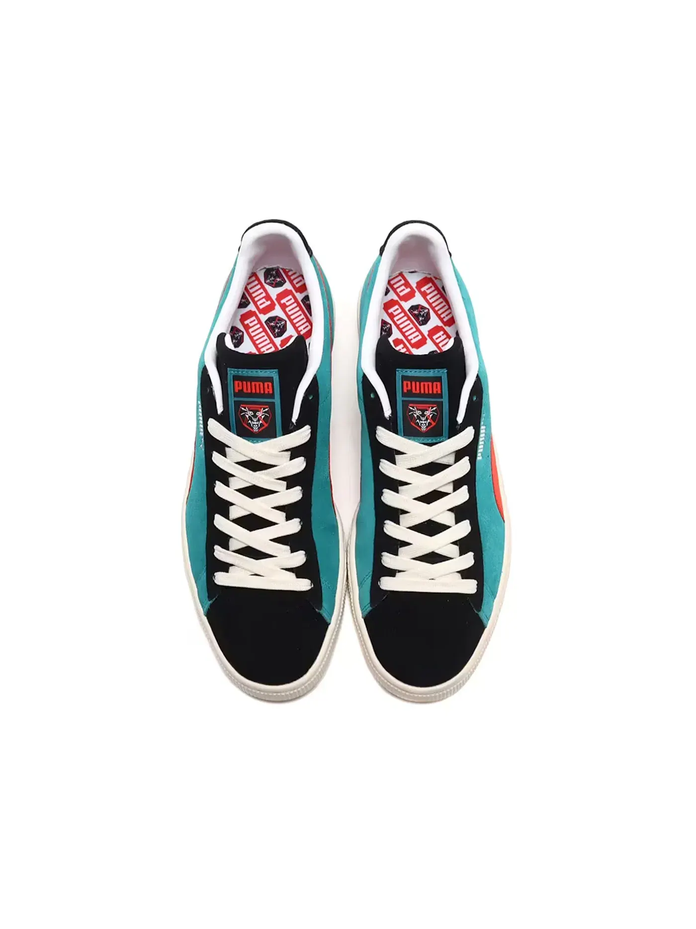 Мужские кроссовки Lifestyle Puma Suede VTG Puma — изображение 3 из 4, черный/красный