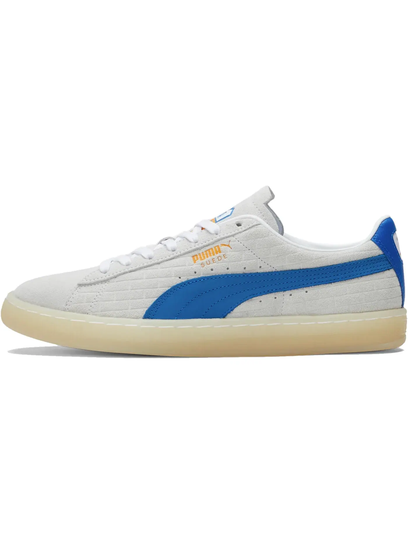 Мужские кроссовки Lifestyle Puma Suede Puma — изображение 1 из 1, серый/синий