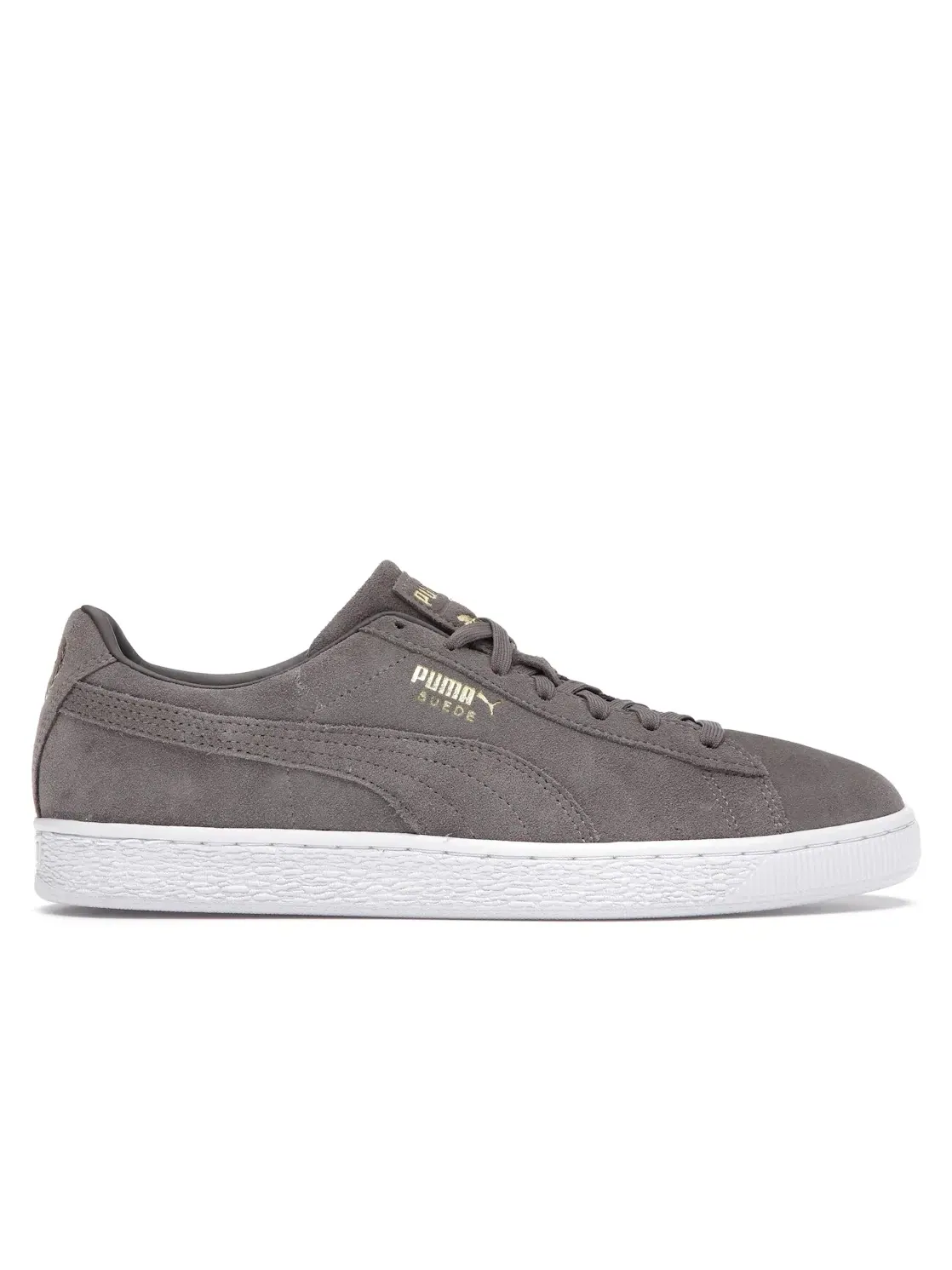 Мужские кроссовки на низком подъеме Puma Suede TMC — изображение 1 из 4, серый/серый/белый