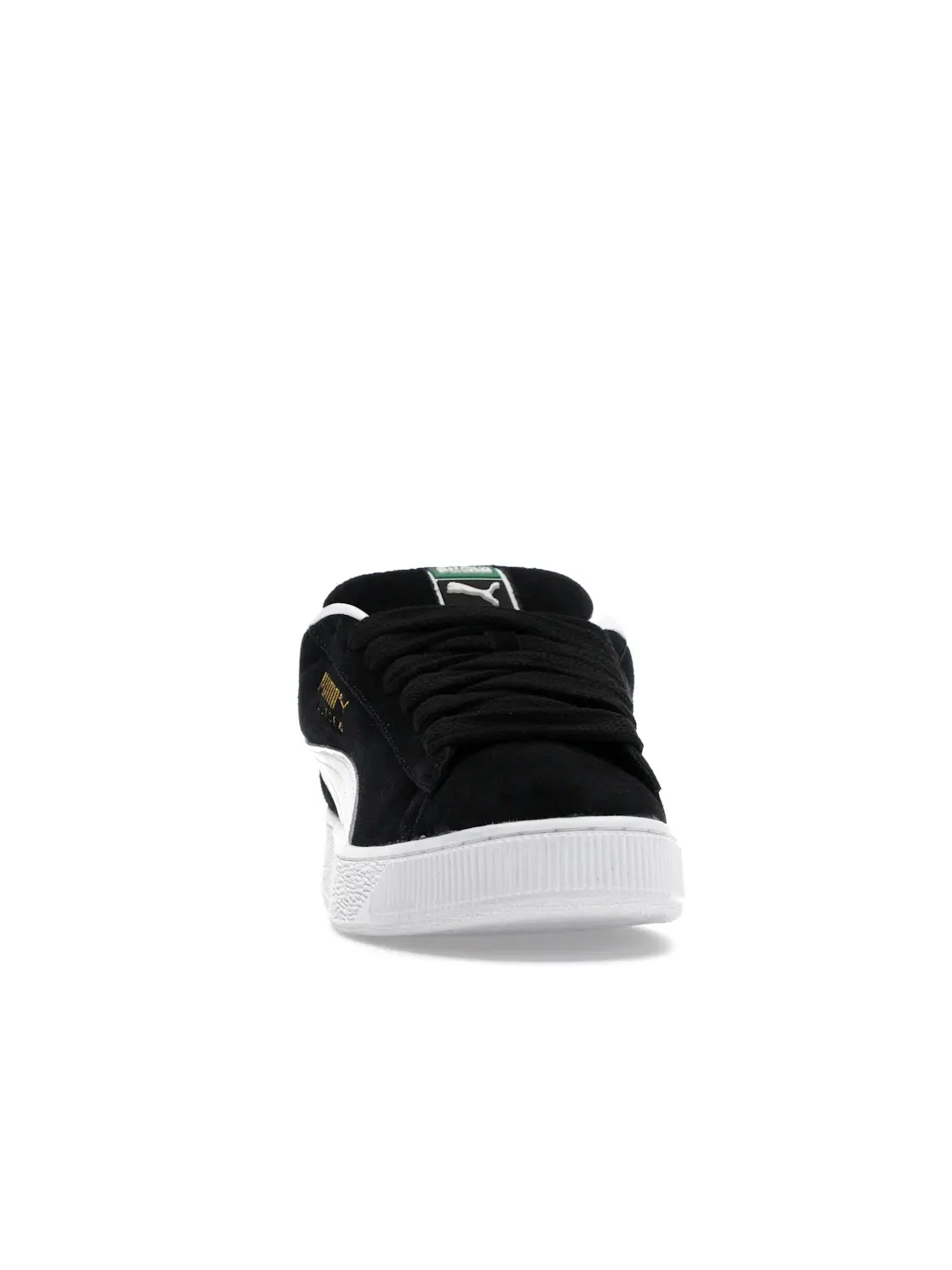 Мужские кроссовки lifestyle с высокой подошвой Puma Suede XL — изображение 2 из 4, черный/белый
