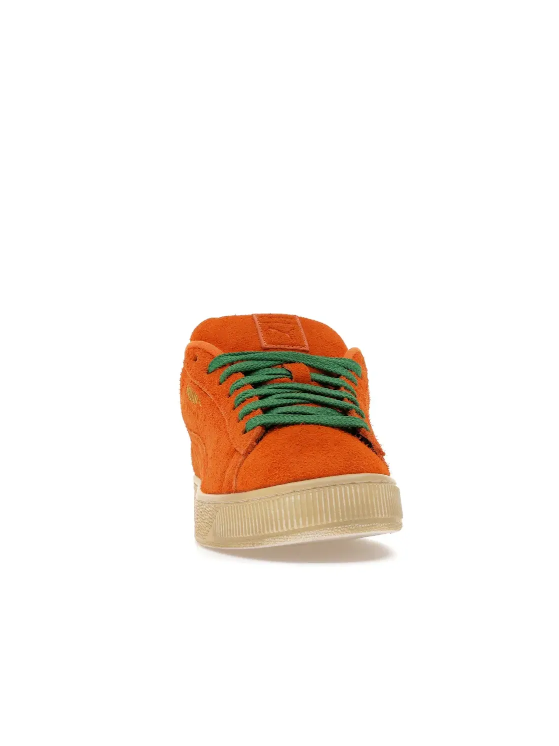 Мужские кроссовки Lifestyle Puma Suede XL — изображение 2 из 4, оранжевый/белый